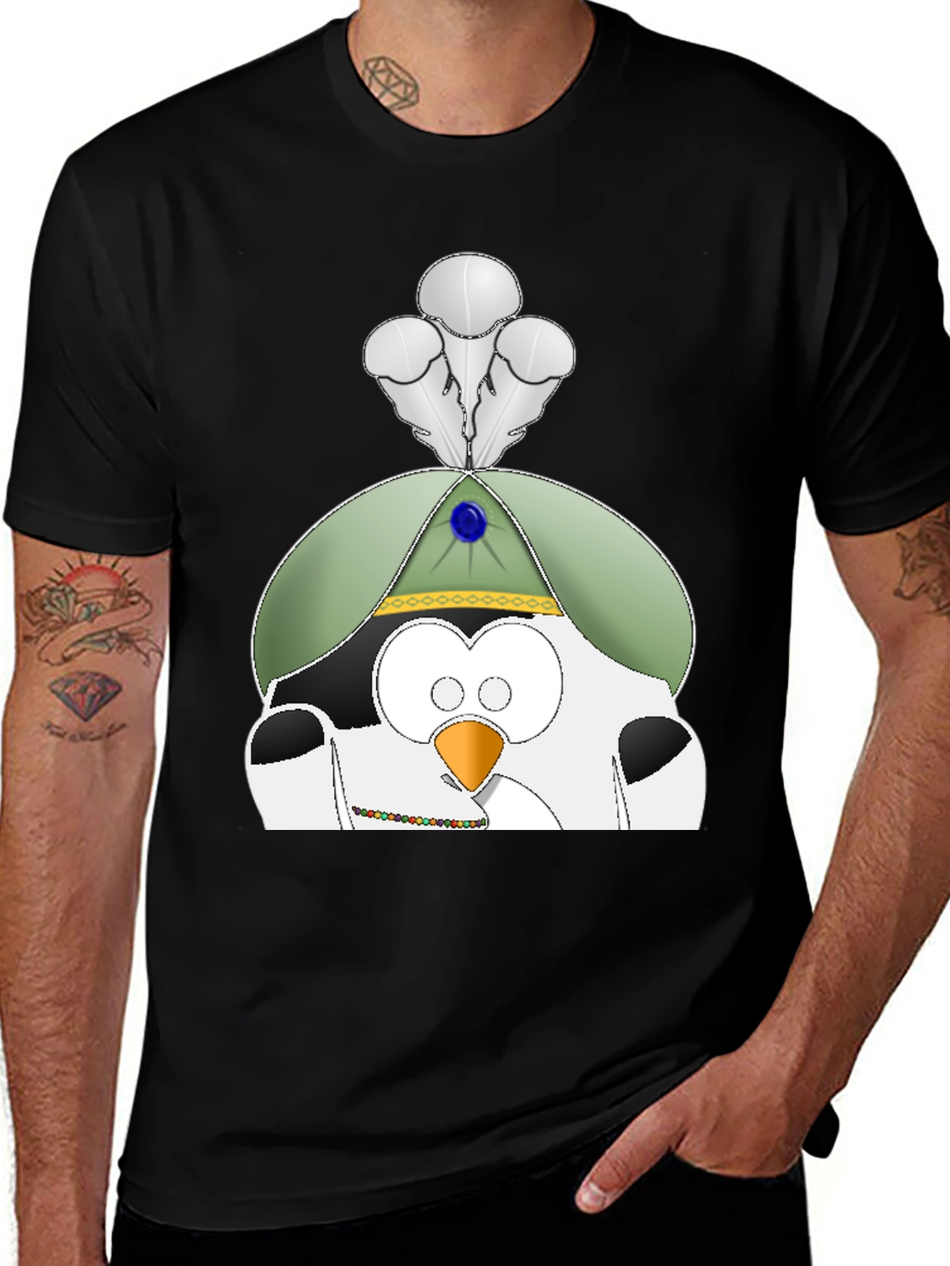 Variant 25 of Funny Ottoman Penguin T-Shirt