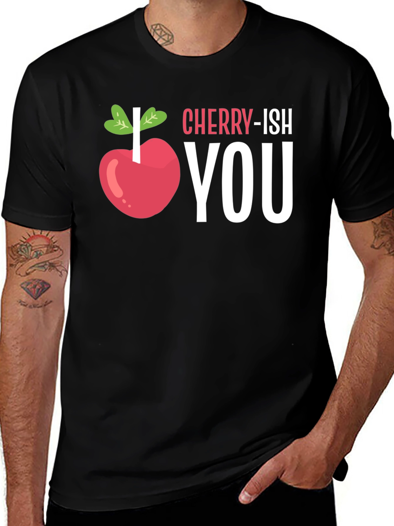 Variant 6 of I Cherry-ish You Funny Graphic T-Shirt