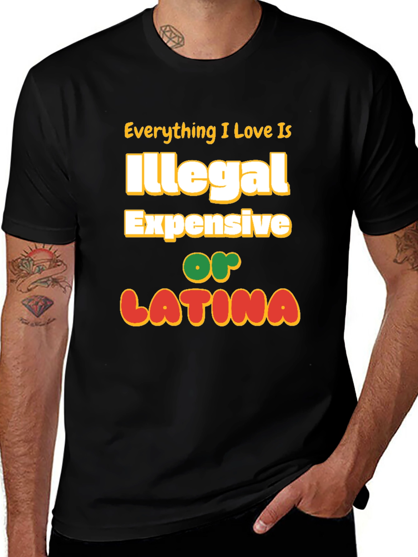 Variant 15 of Funny Latina T-Shirt