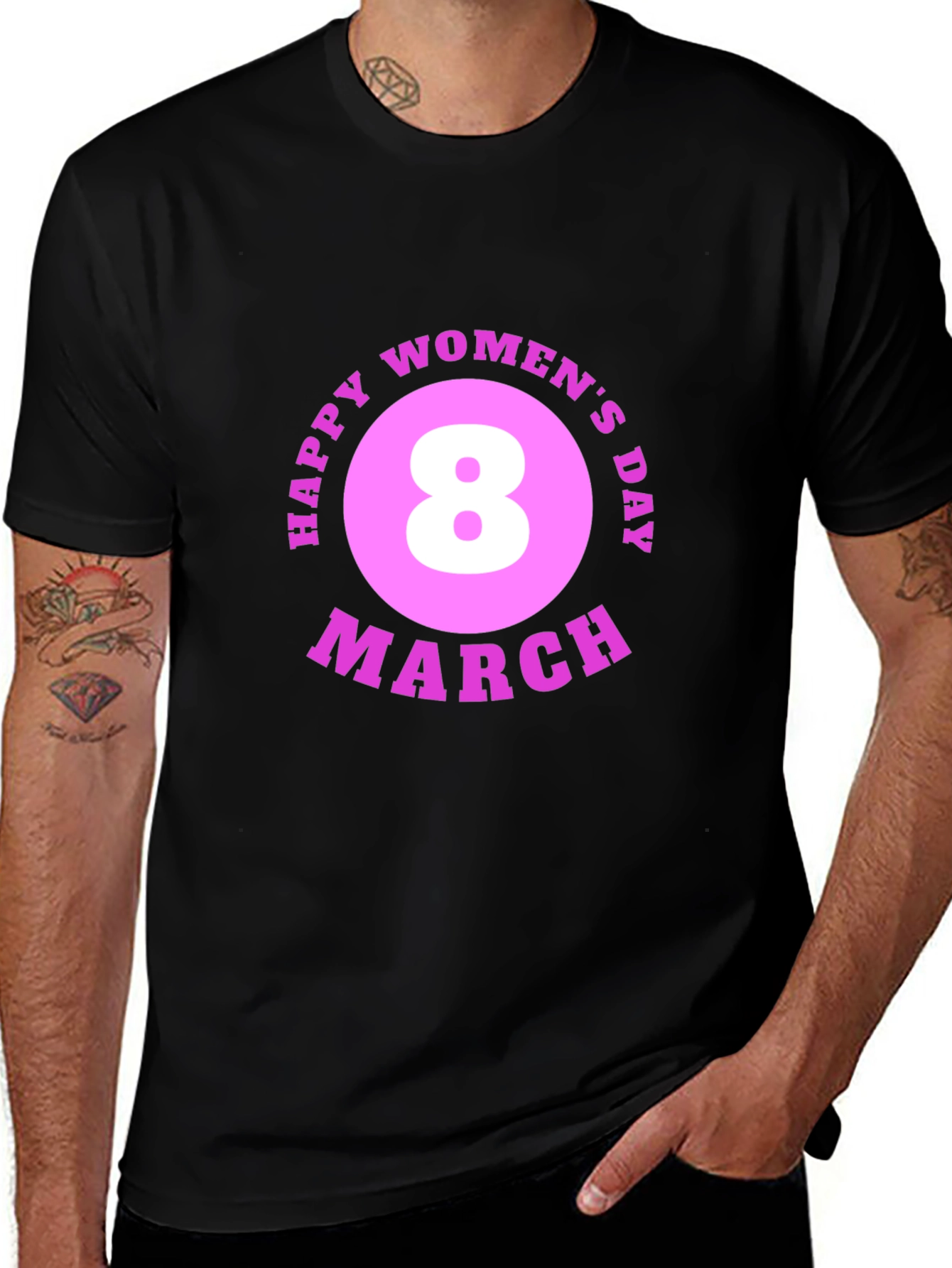 Variant 29 of Happy Women's Day T-Shirt - March 8th Design