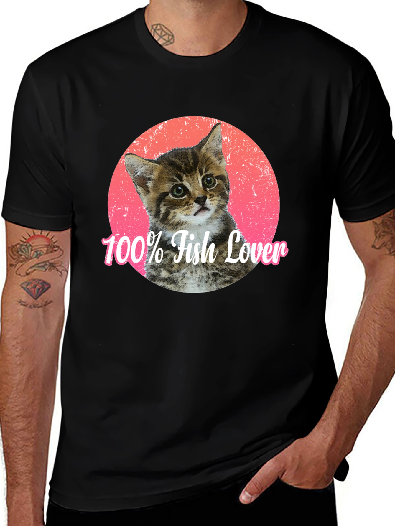 Variant 10 of 100% Fish Lover T-Shirt