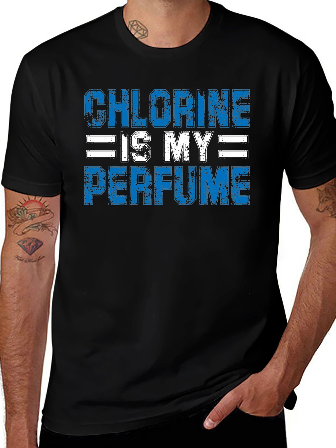 Chlorine Is My Perfume Graphic Tee