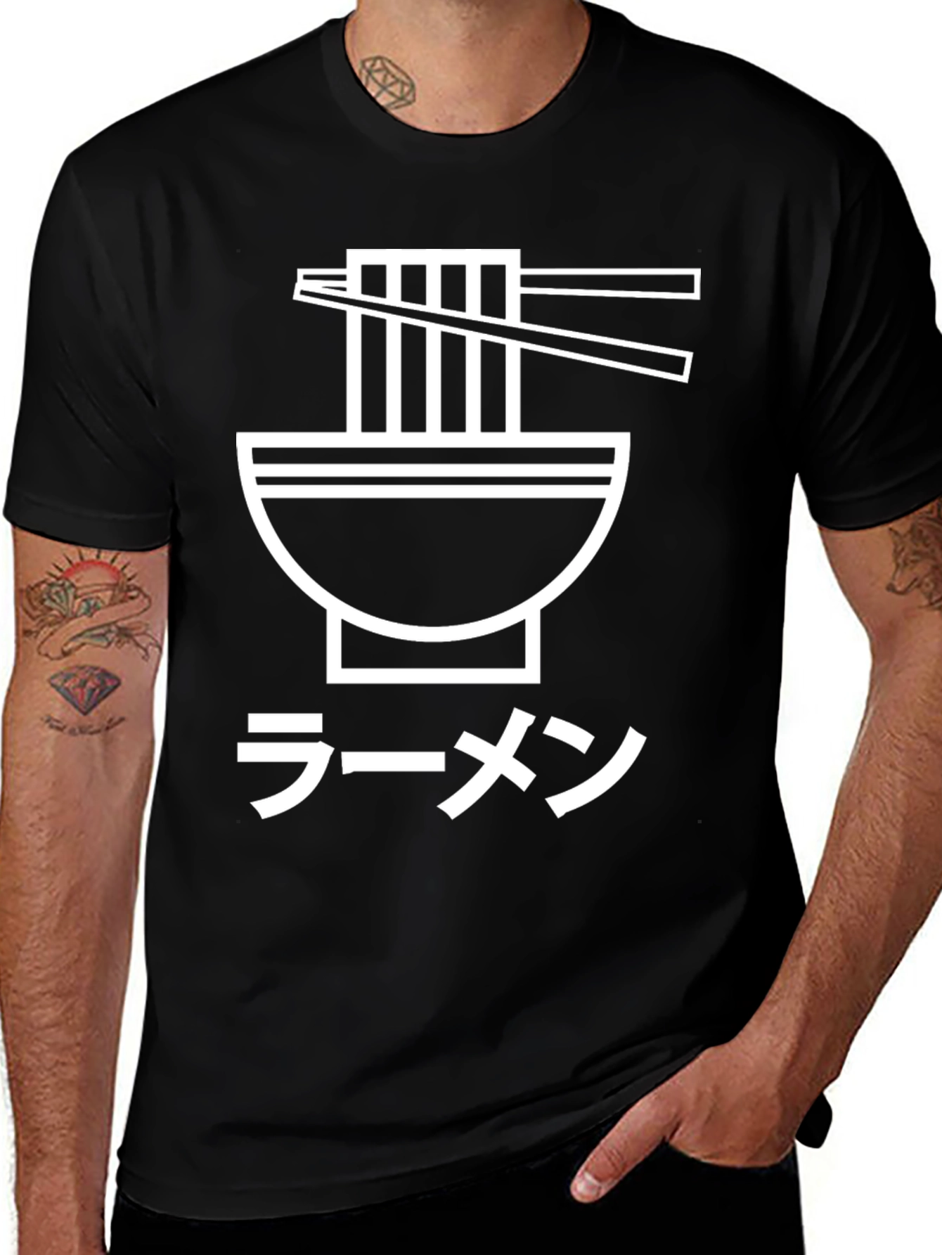 Ramen Bowl T-Shirt - Stylish Japanese Noodle Tee