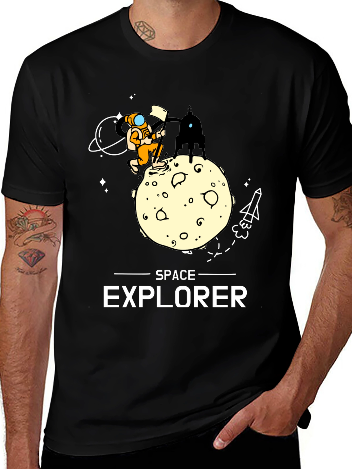 Variant 13 of Space Explorer Graphic Tee - Unisex