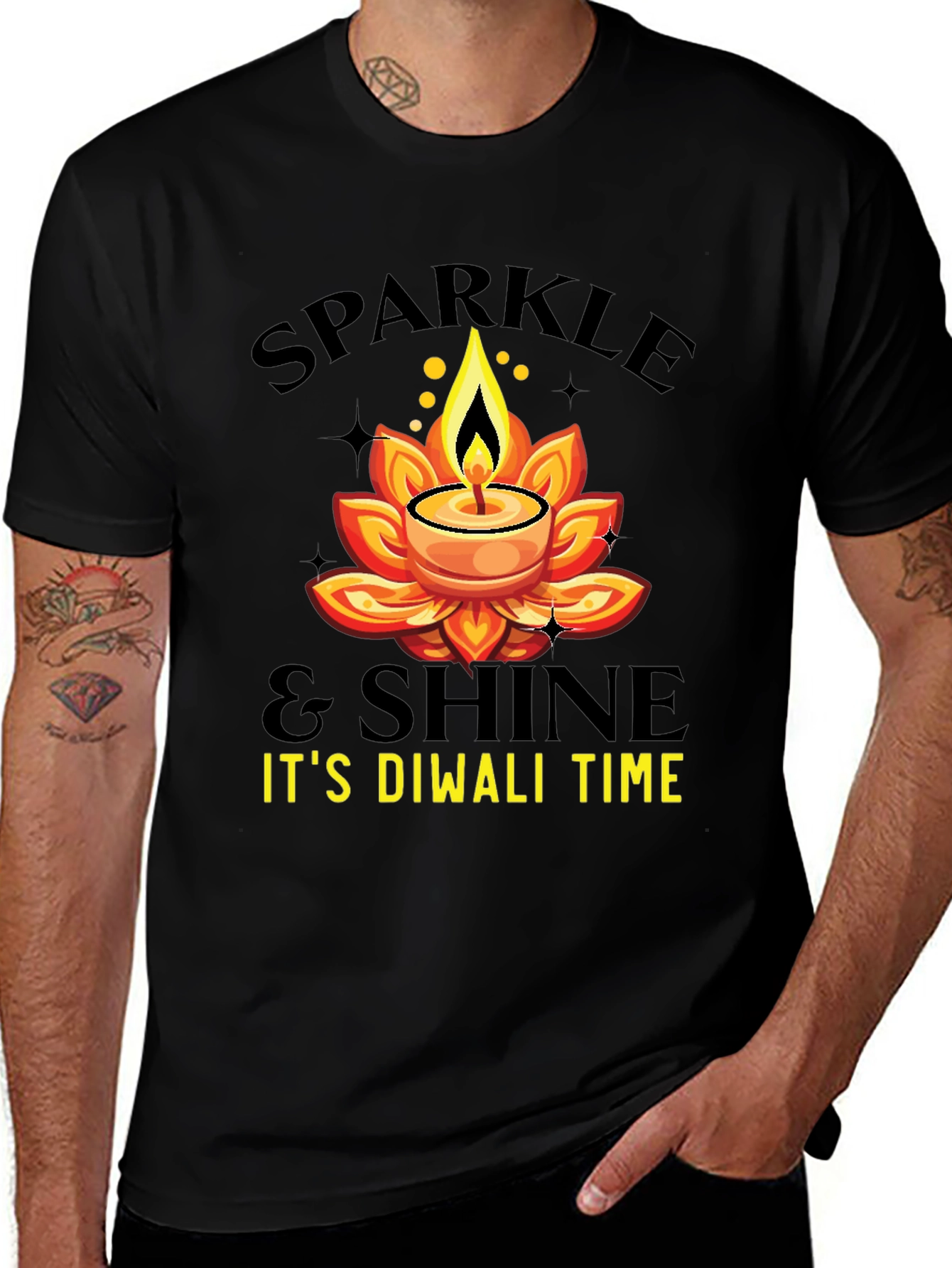 Sparkle & Shine Diwali T-Shirt