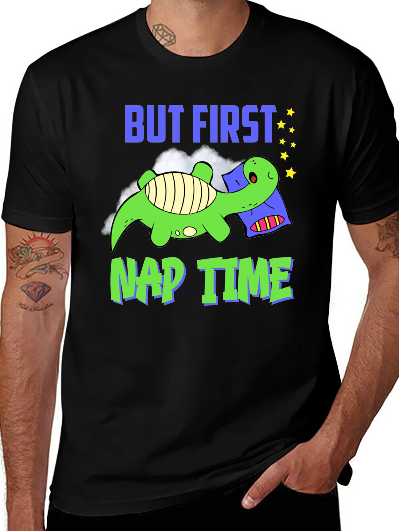 Variant 25 of But First Nap Time Dinosaur T-Shirt
