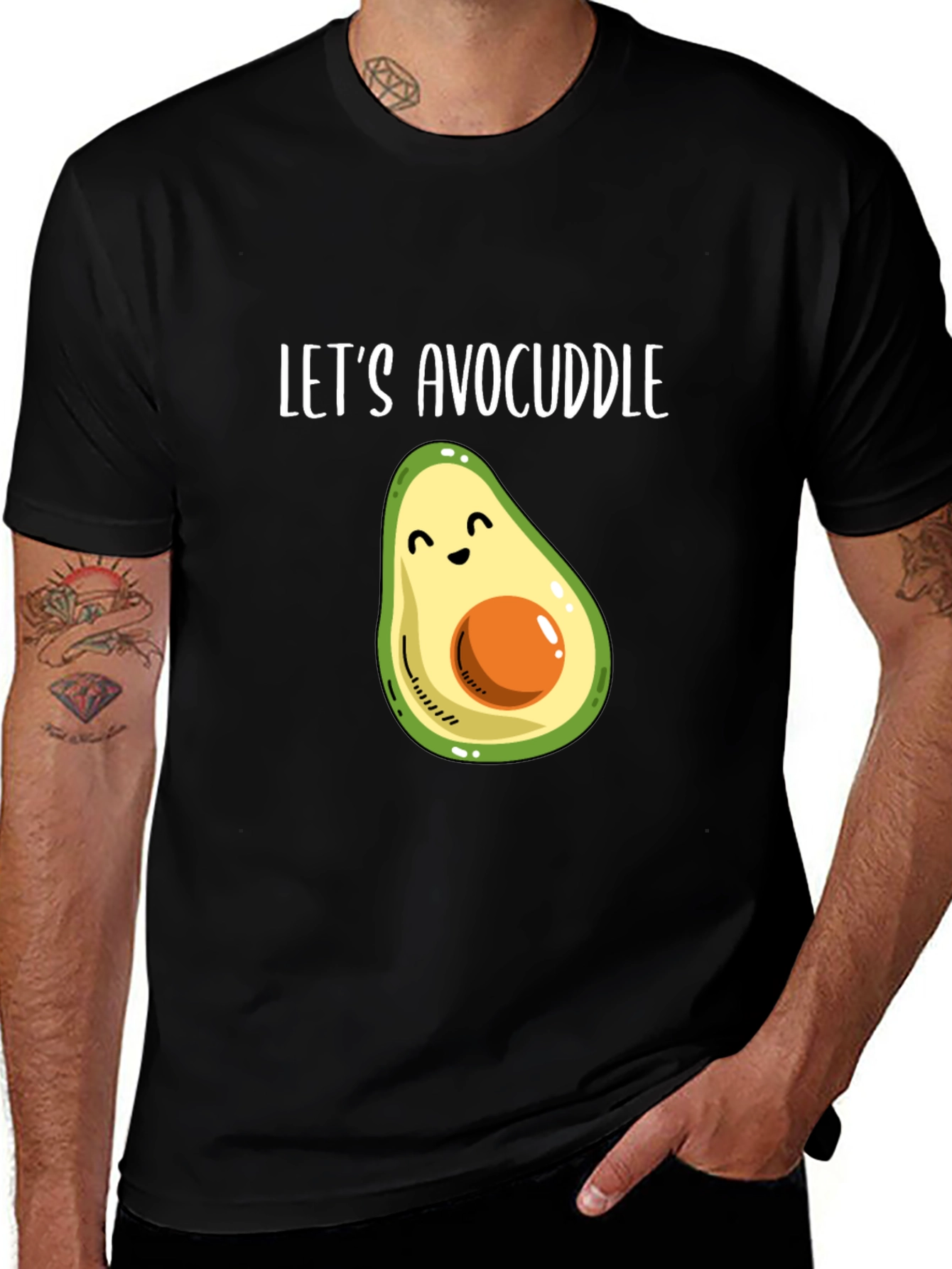 Variant 12 of Let's Avocuddle Graphic T-Shirt