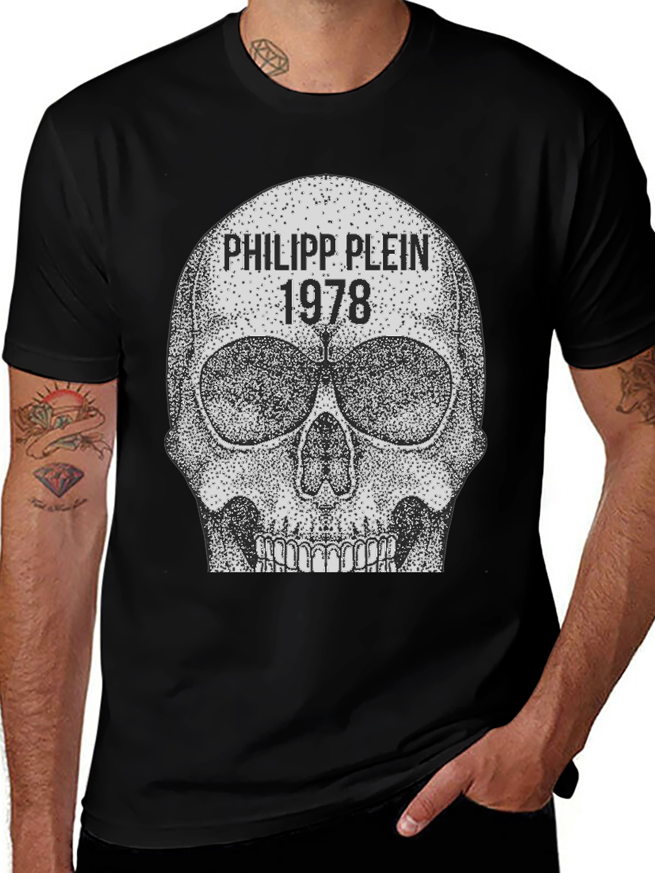Variant 16 of Philipp Plein 1978 Skull Graphic Tee
