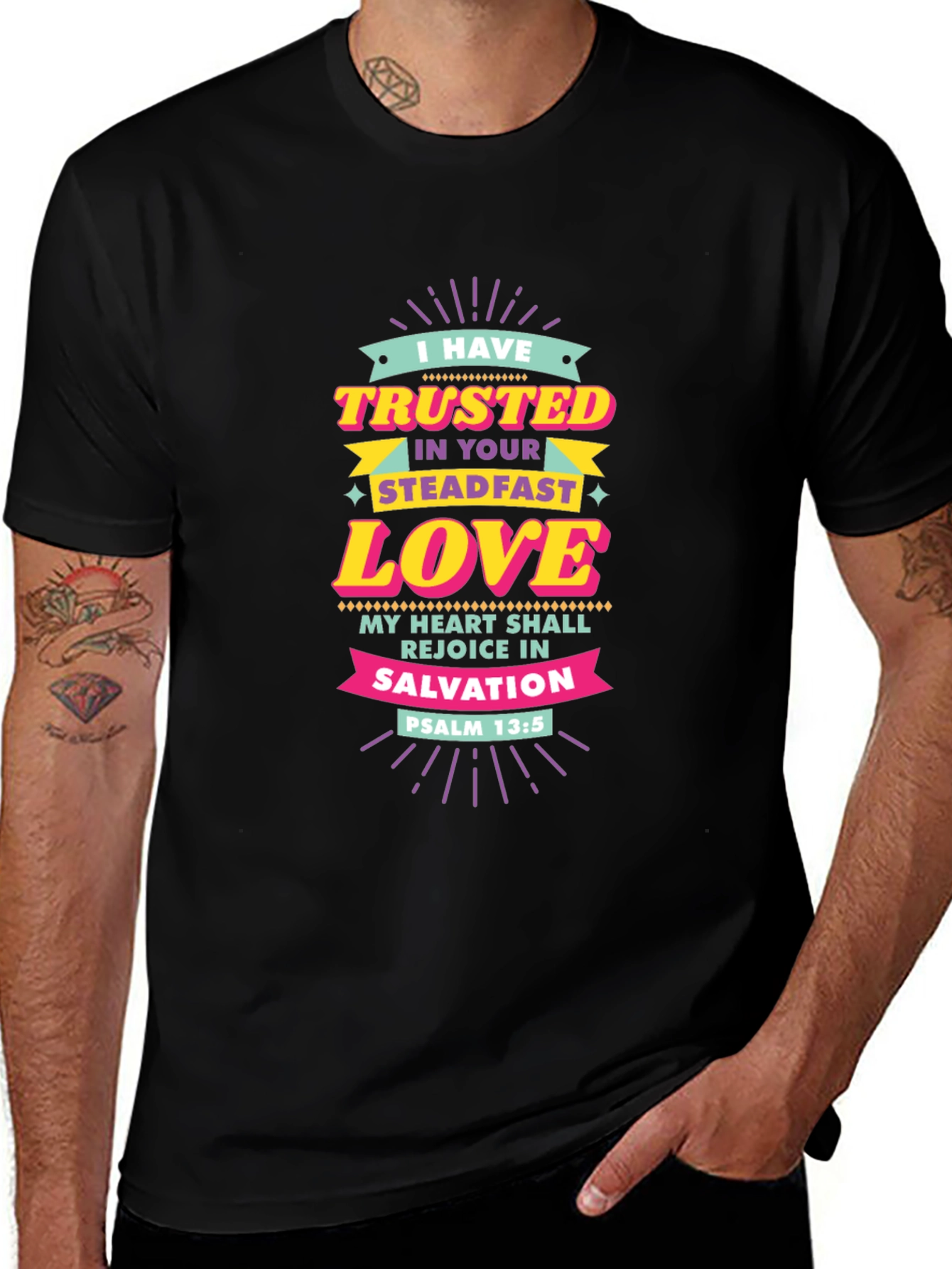 Trust in Steadfast Love Graphic T-Shirt
