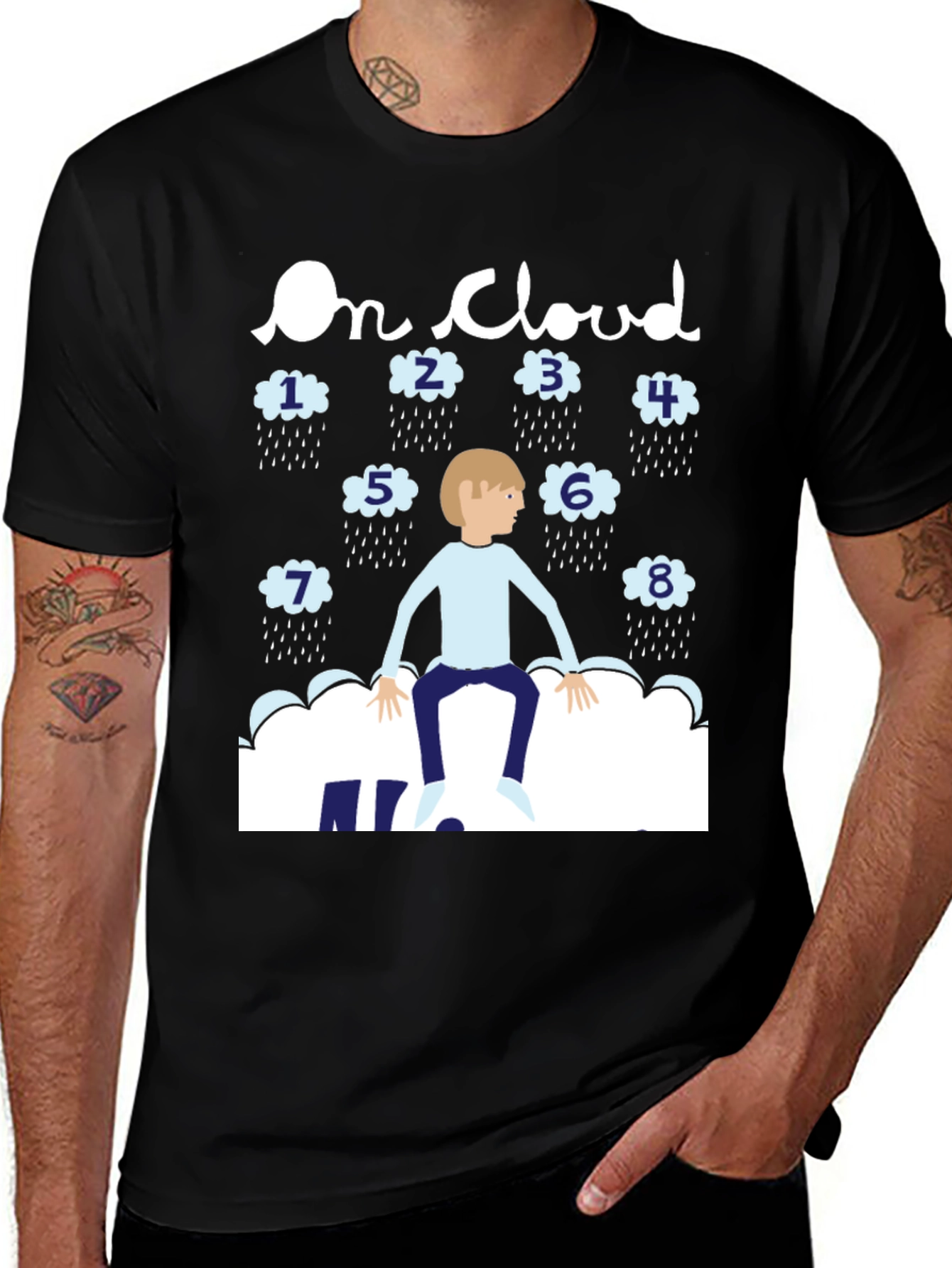Variant 6 of On Cloud Nine Graphic T-Shirt