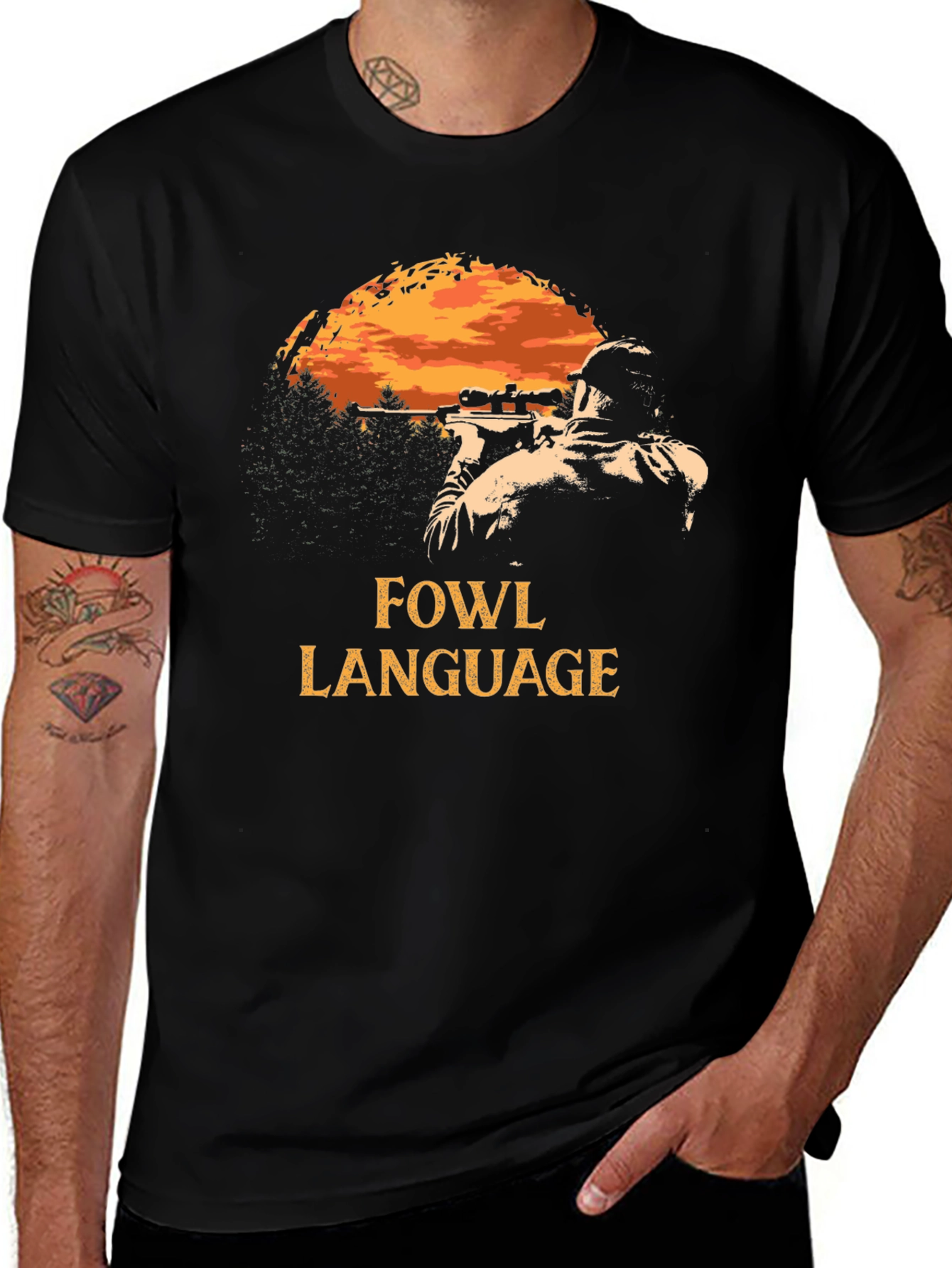Fowl Language Graphic Tee - Hunting T-Shirt