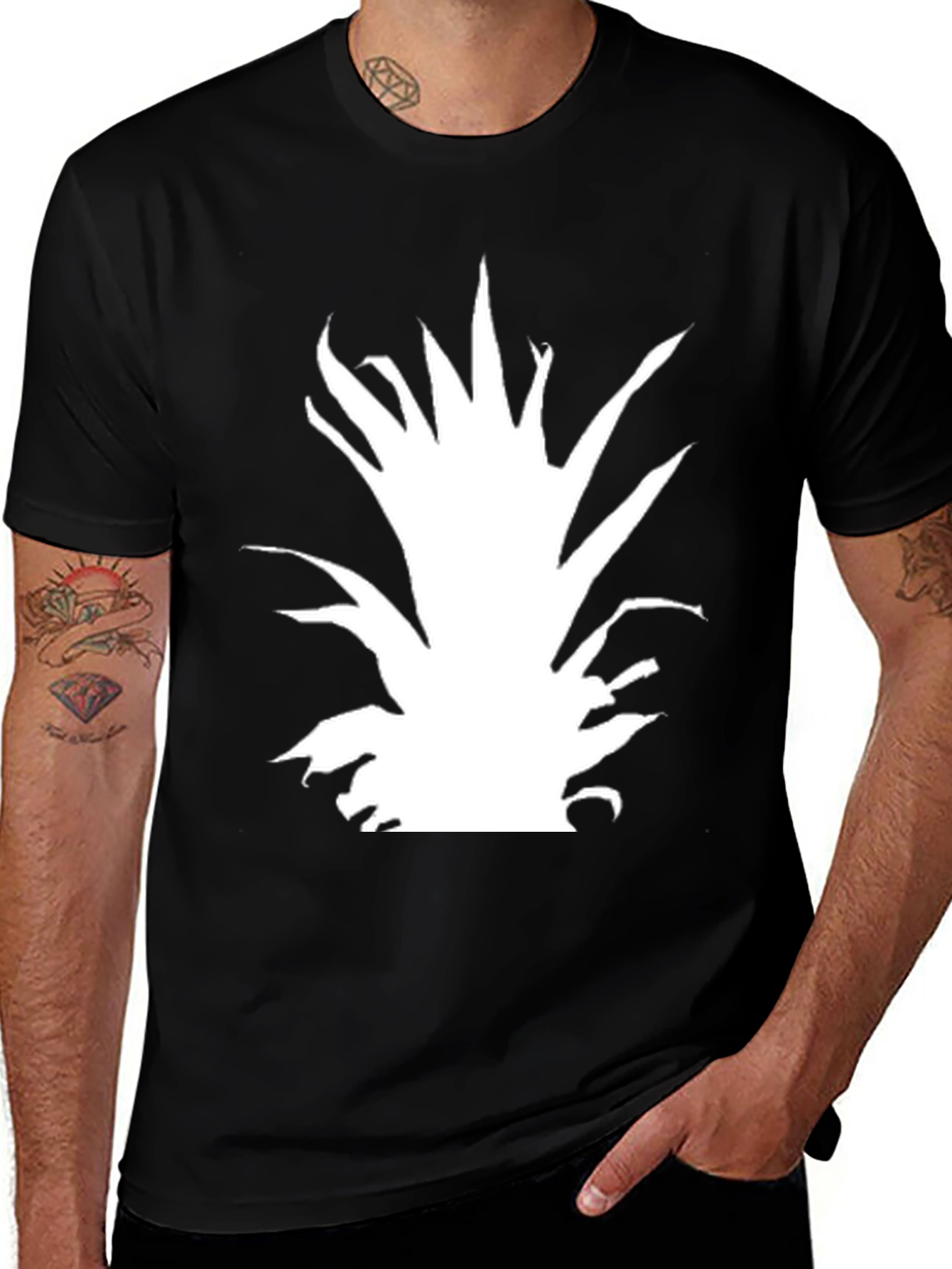 Variant 7 of Minimalist Desert Plant Graphic T-Shirt