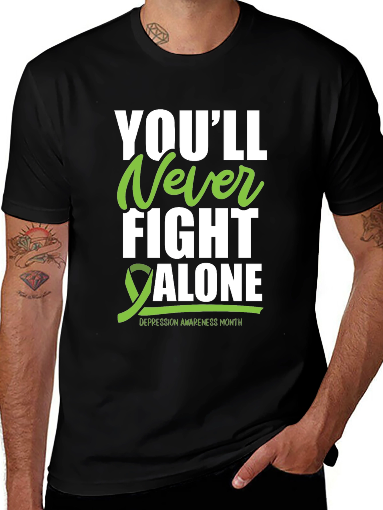 Variant 2 of Depression Awareness Month T-Shirt