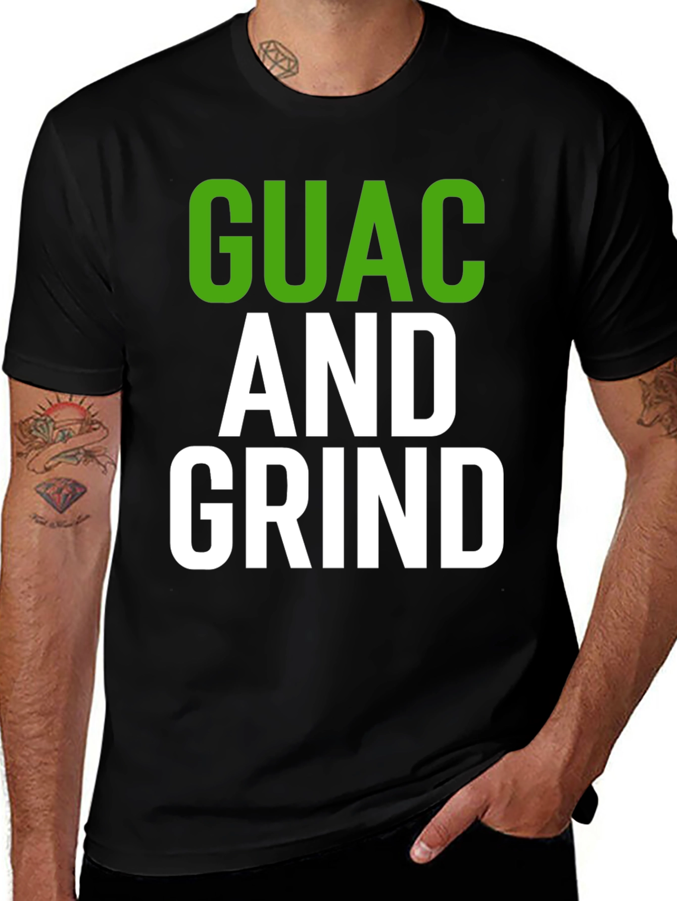 Variant 28 of Guac and Grind Graphic Tee