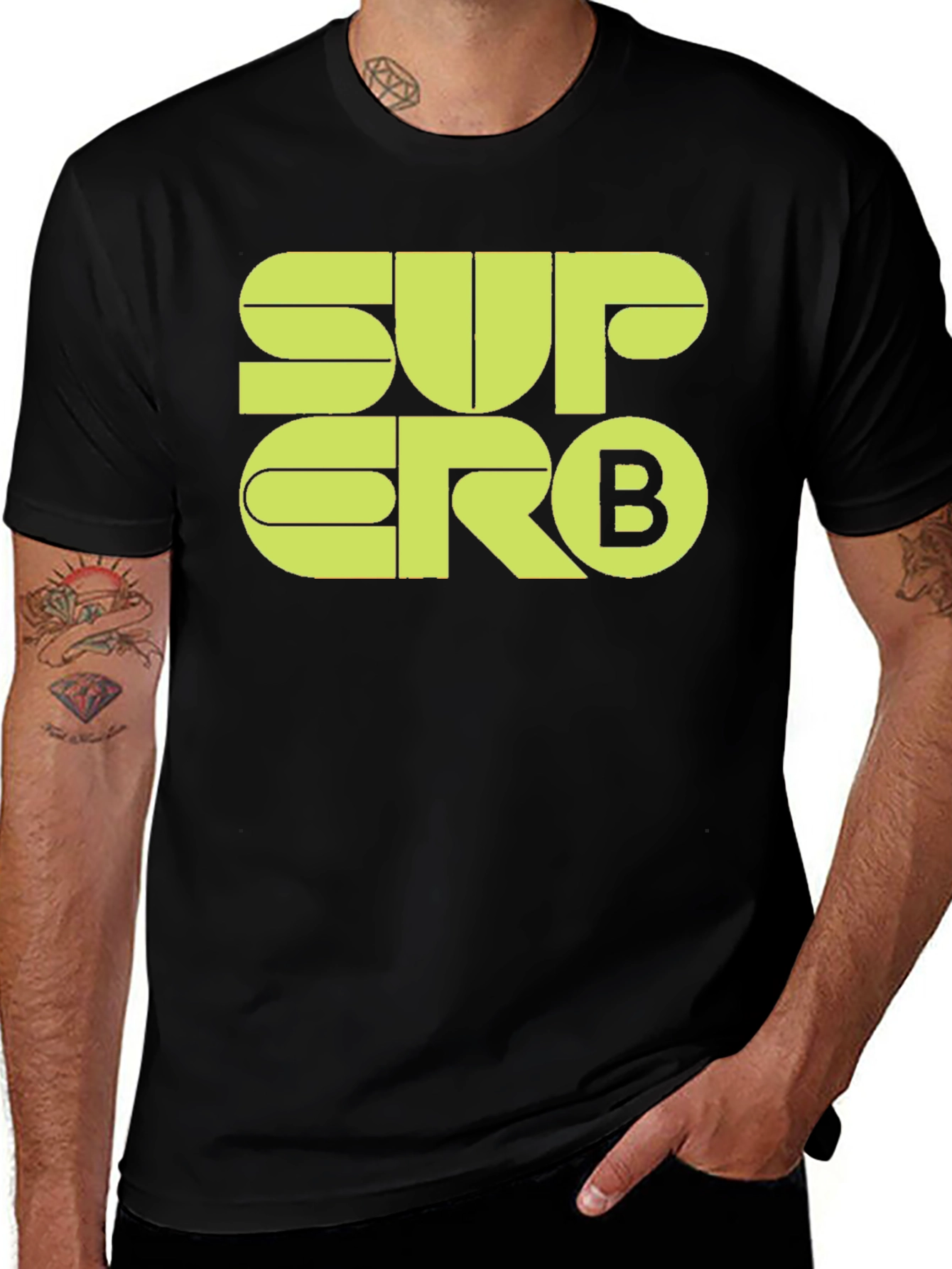 Variant 24 of Superb Graphic Tee - Cool Retro Style
