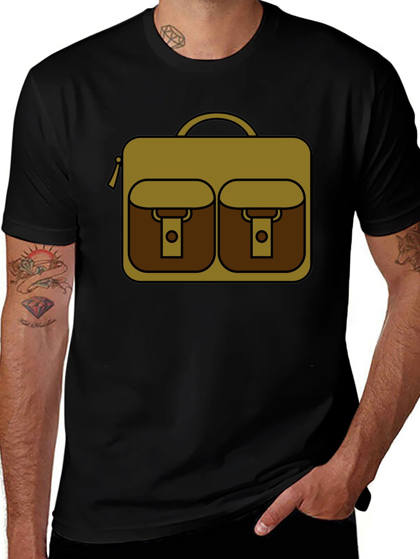 Variant 22 of Briefcase Graphic Tee - Stylish & Comfortable