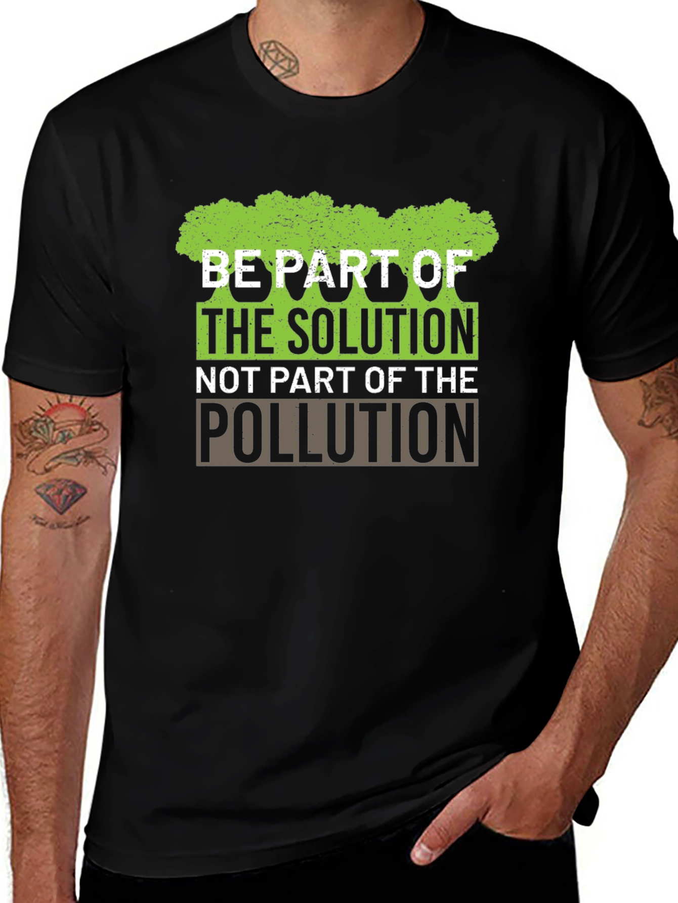 Variant 12 of Eco-Friendly T-Shirt: Be Part of the Solution