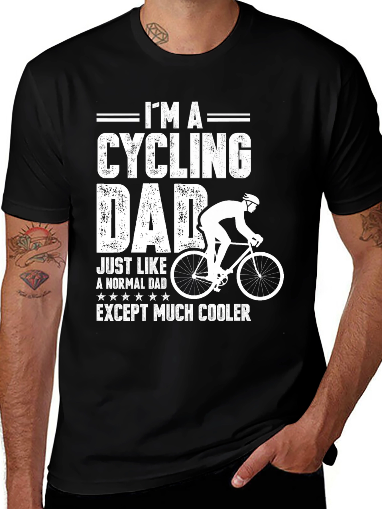 Variant 10 of I'm a Cycling Dad T-Shirt