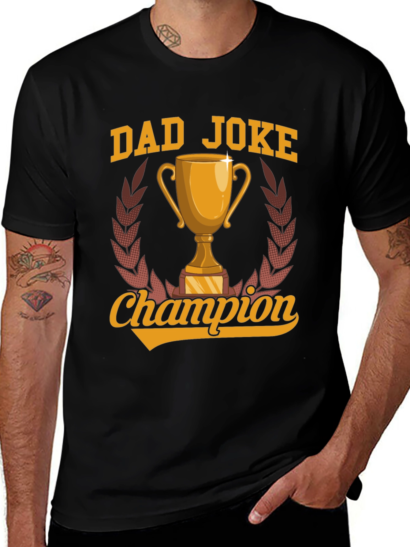 Variant 11 of Dad Joke Champion T-Shirt - Funny Father's Day Gift