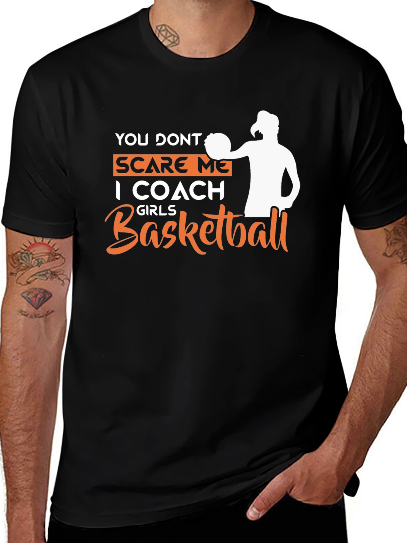 Variant 11 of Funny Basketball Coach T-Shirt
