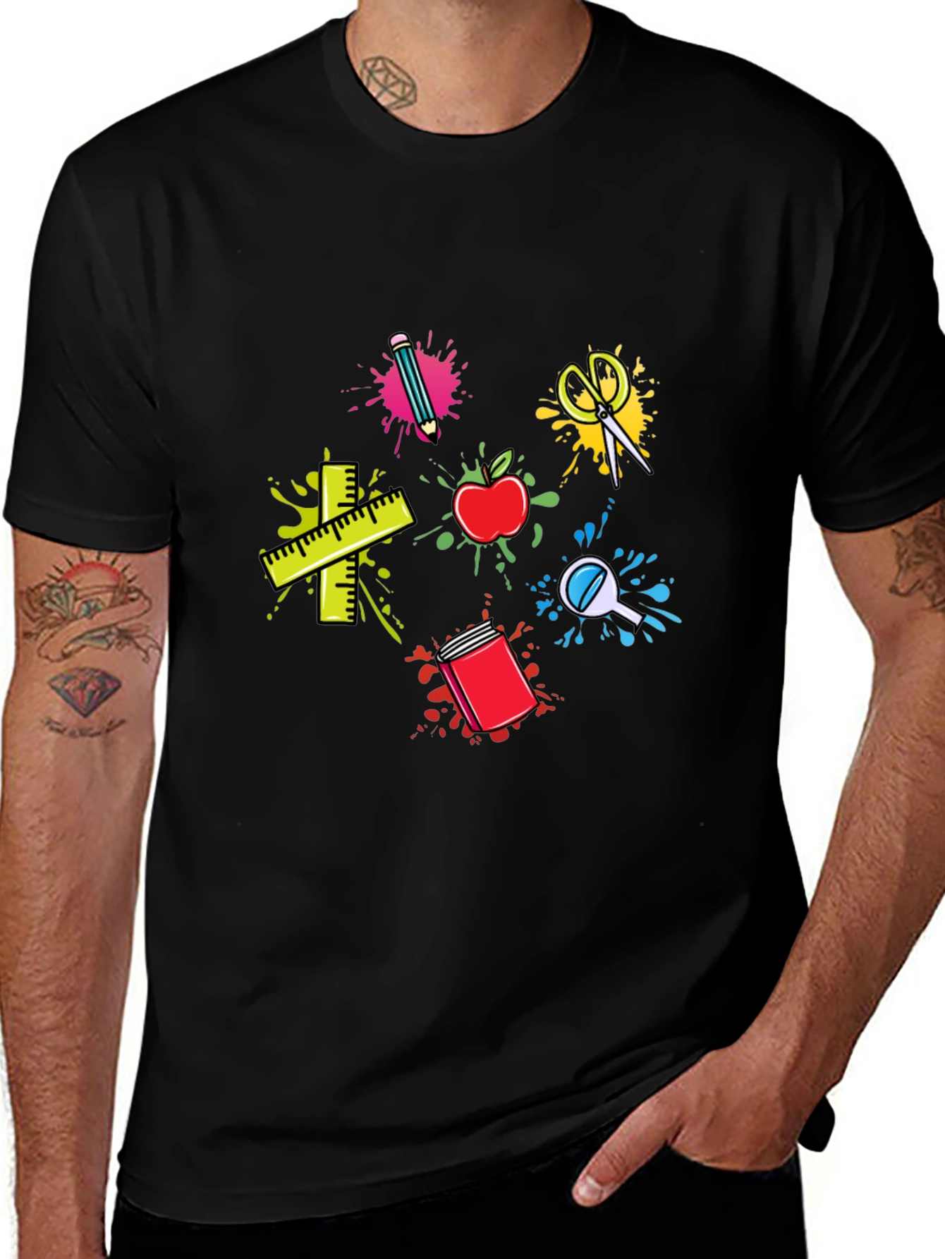 Variant 29 of Teacher's Tools Graphic T-Shirt - Back to School
