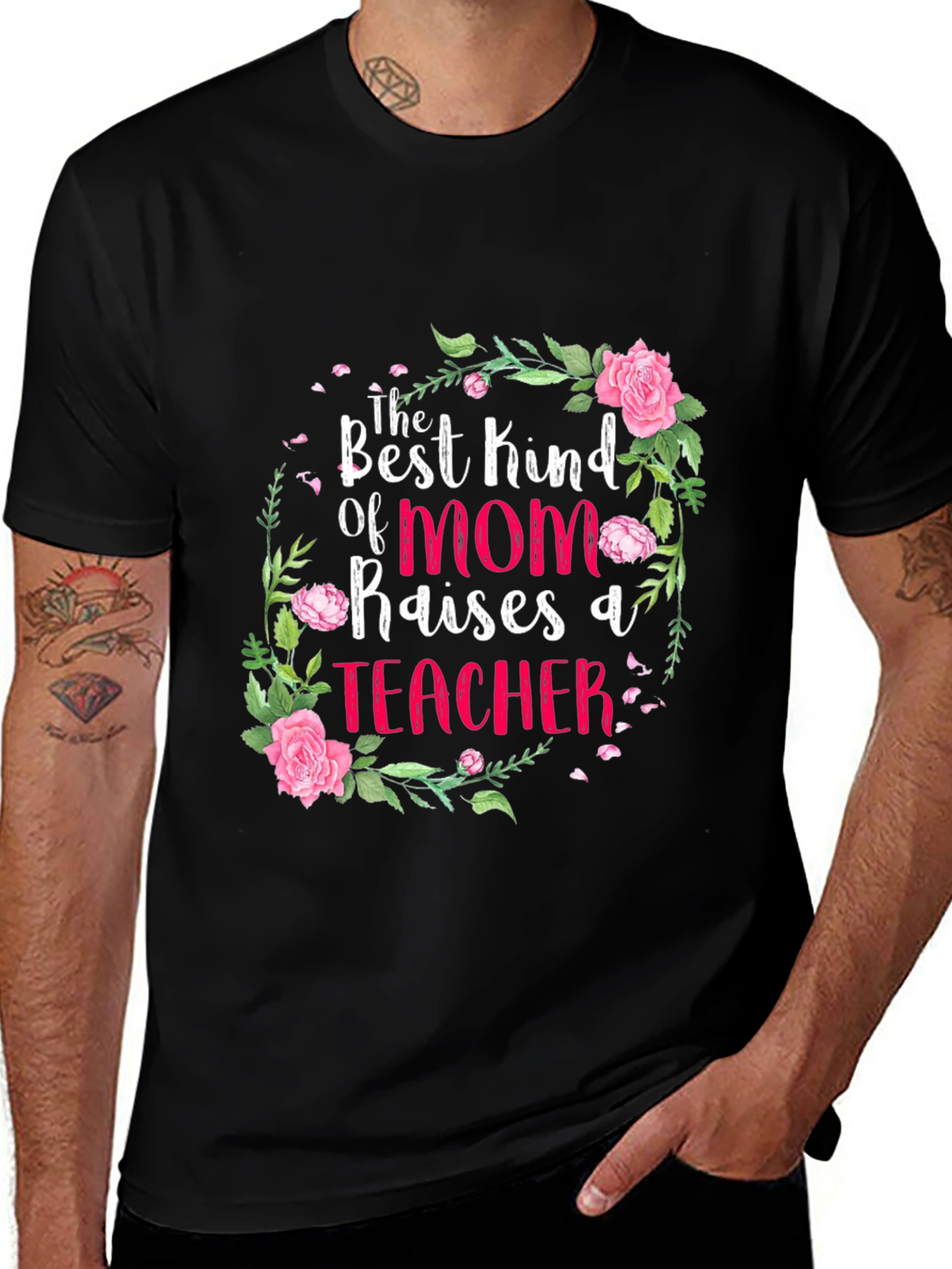 Variant 8 of Best Kind of Mom Teacher T-Shirt