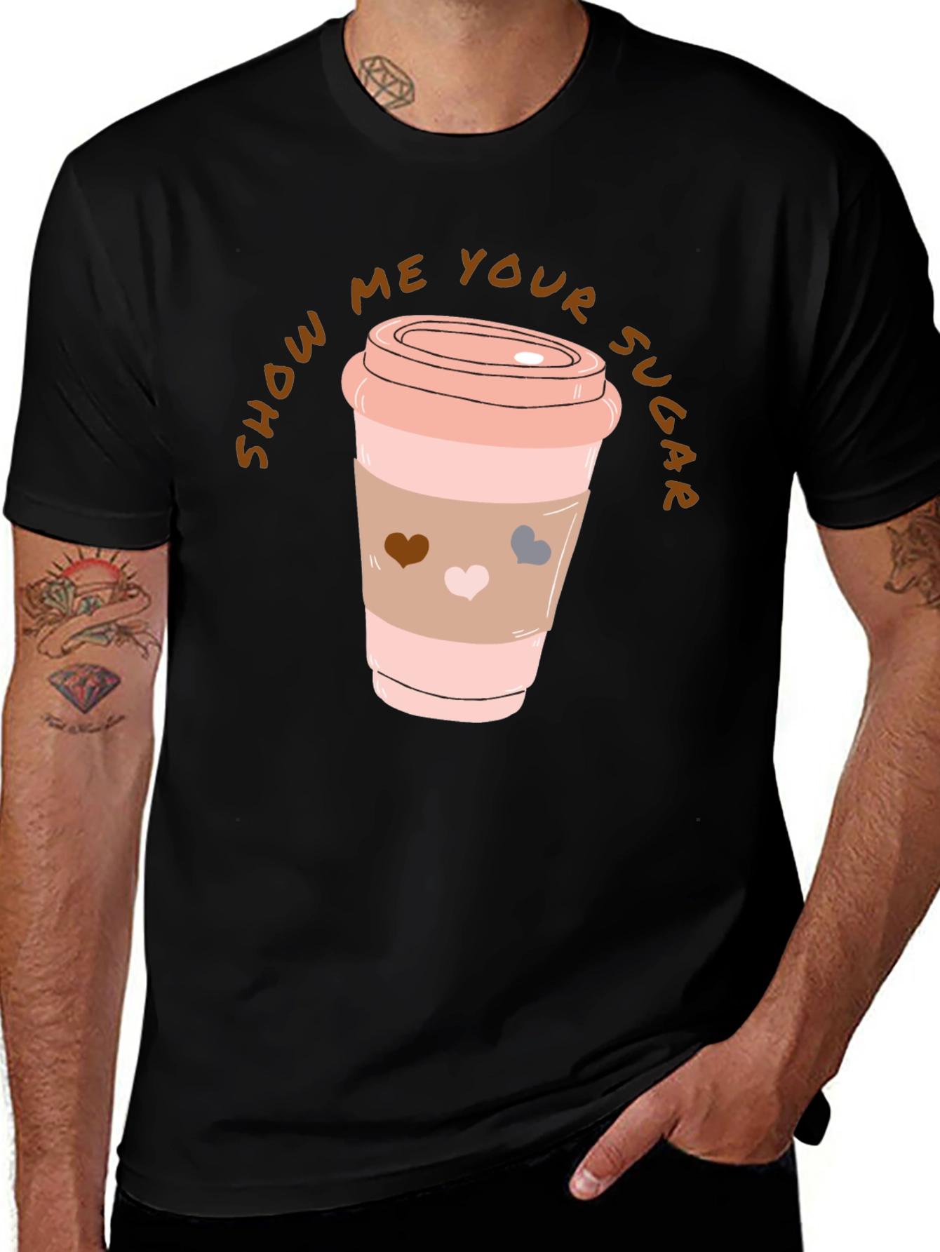 Variant 8 of Show Me Your Sugar Coffee Tee
