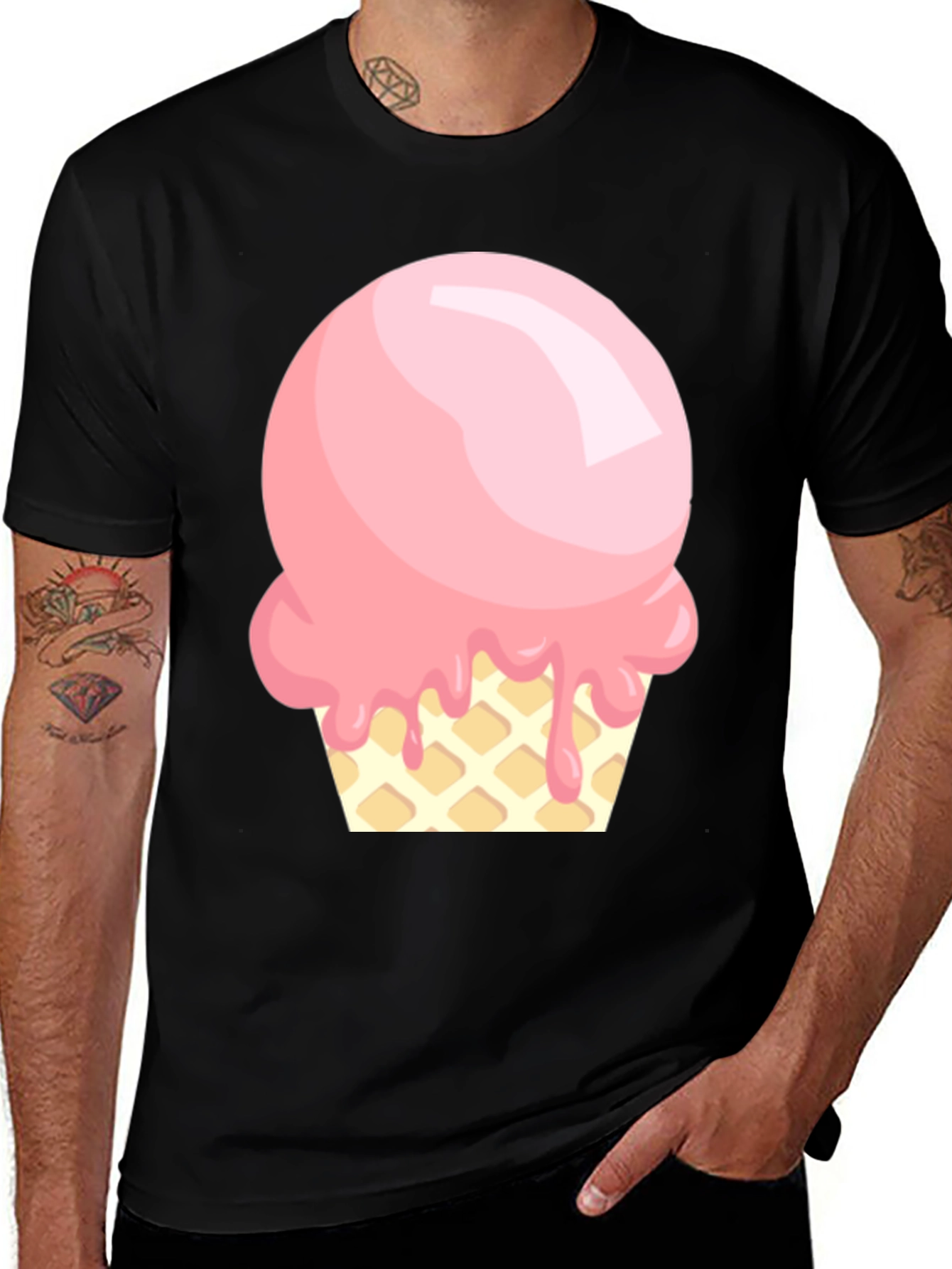 Variant 18 of Ice Cream Graphic Tee