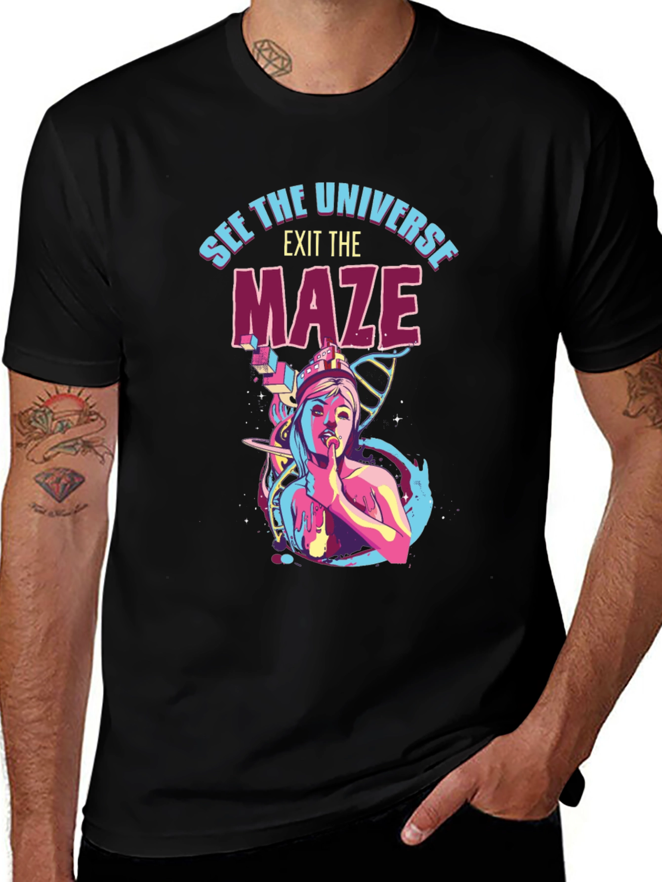 Variant 24 of See the Universe T-Shirt