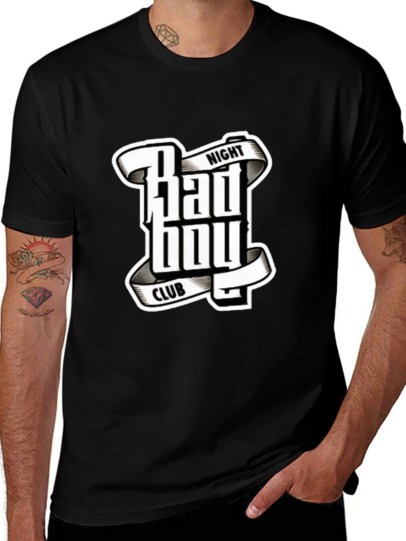 Variant 11 of Bad Boy Night Club Black T-Shirt