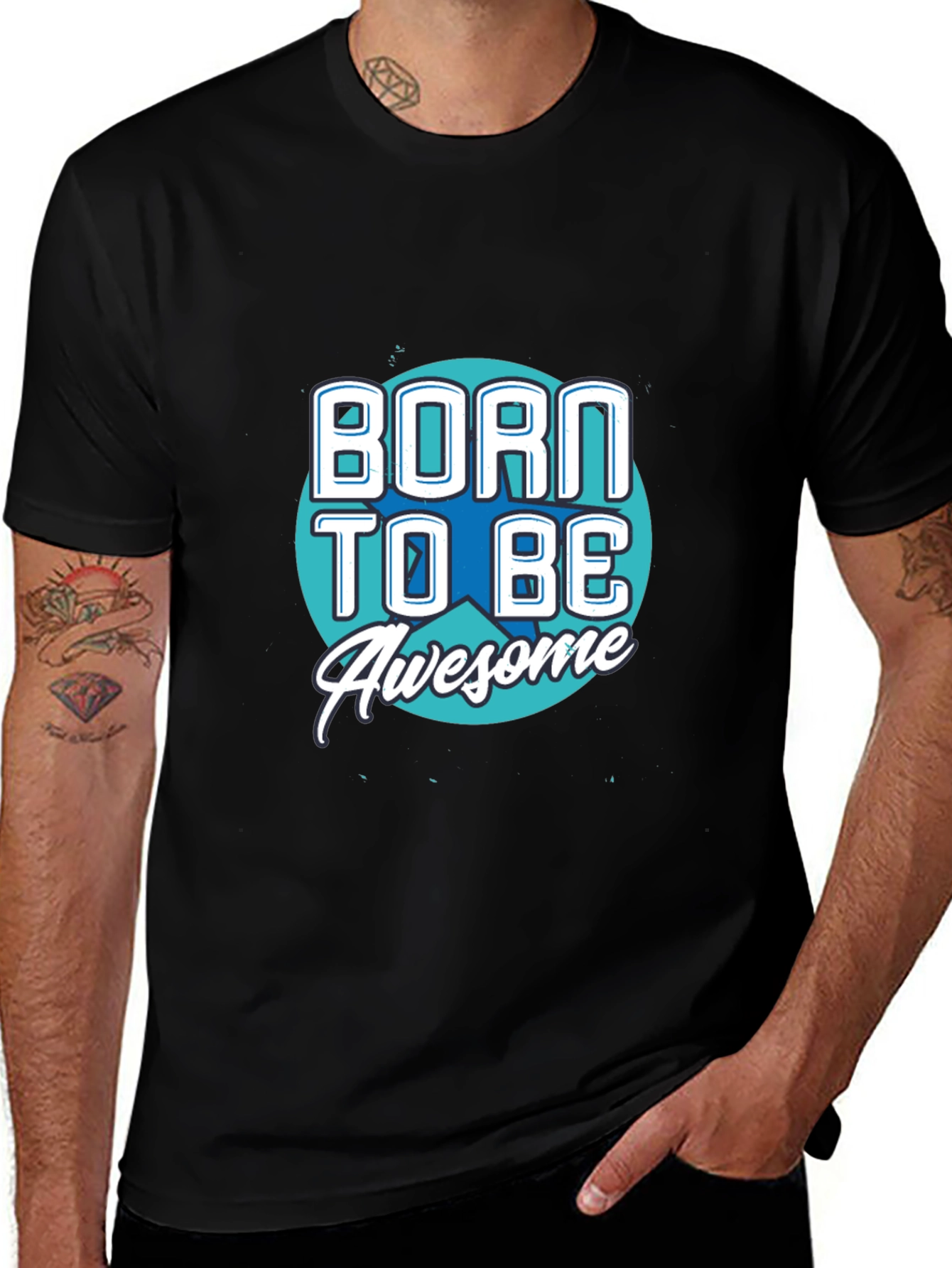 Variant 21 of Born to Be Awesome Graphic Tee