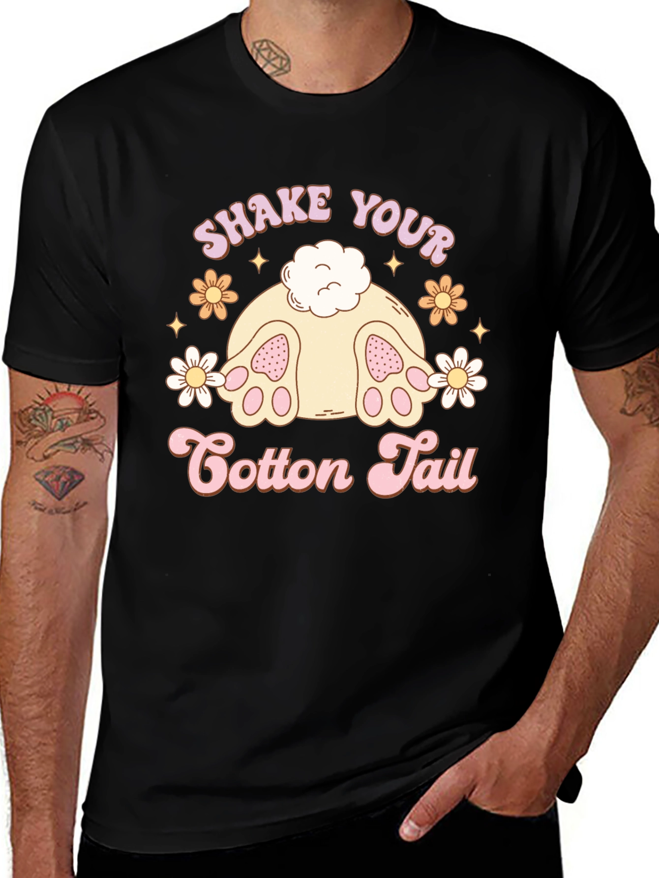 Variant 16 of Shake Your Cotton Tail Easter Bunny T-Shirt