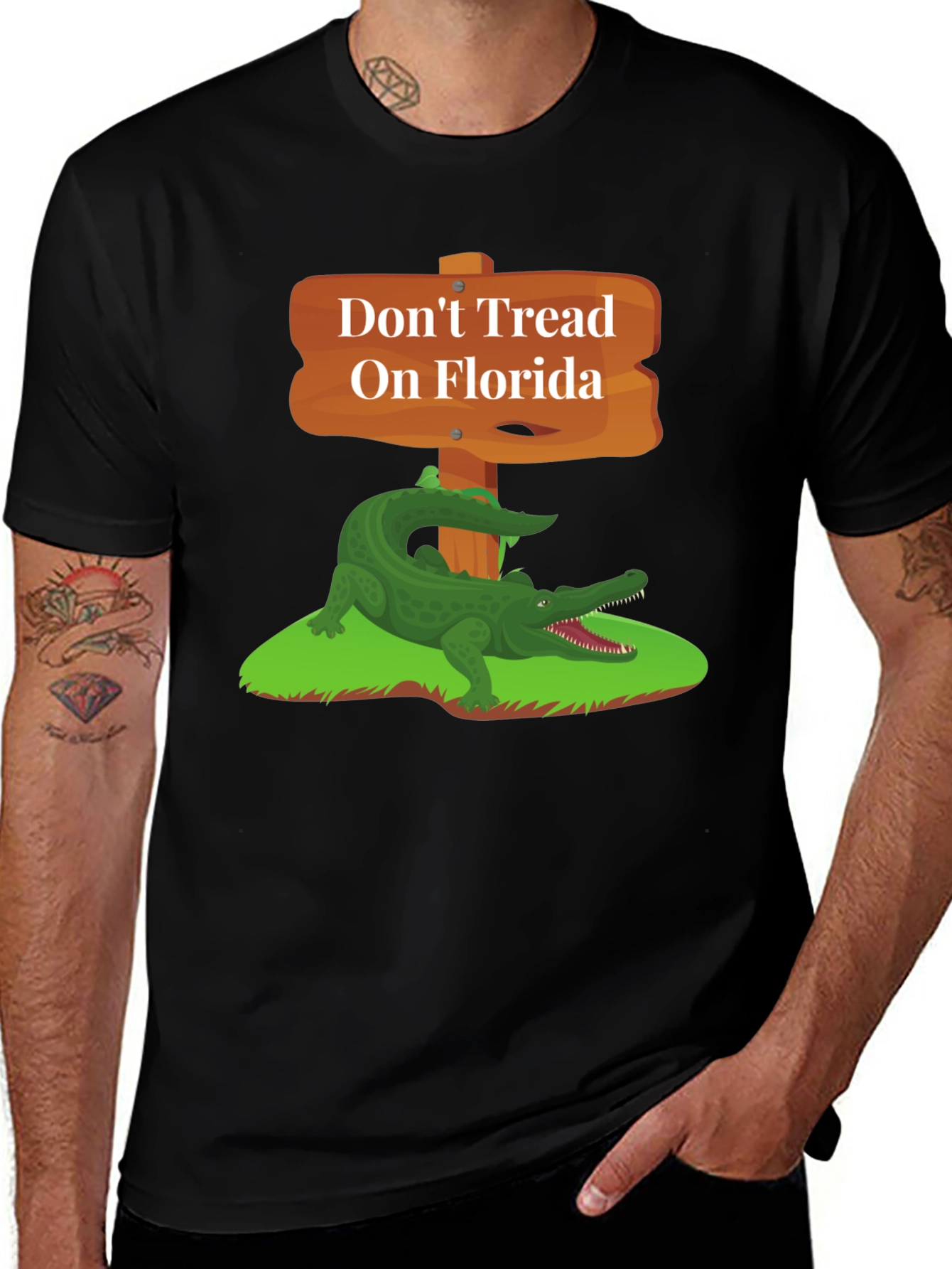 Don't Tread On Florida Gator T-Shirt