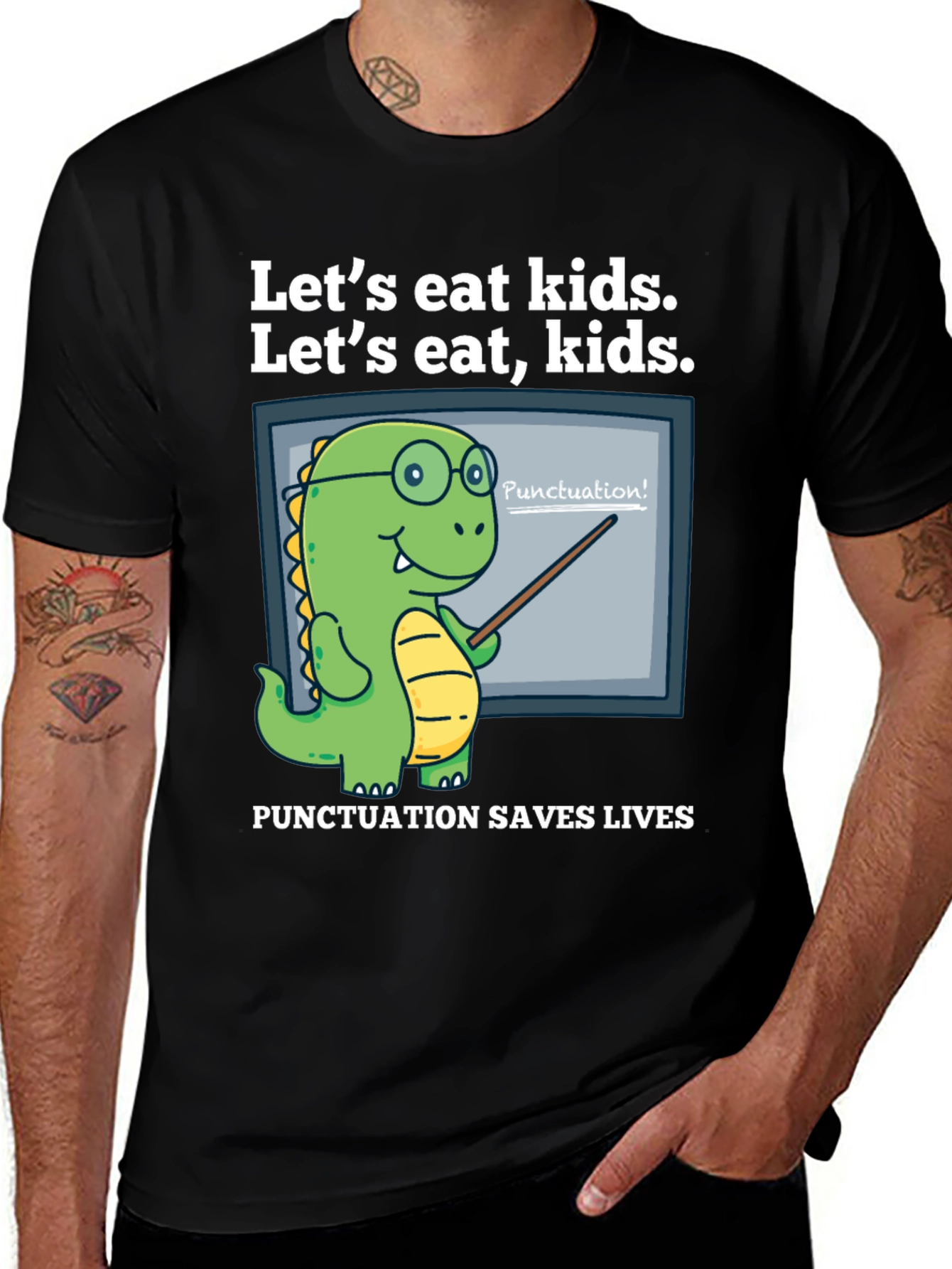 Punctuation Saves Lives T-Shirt