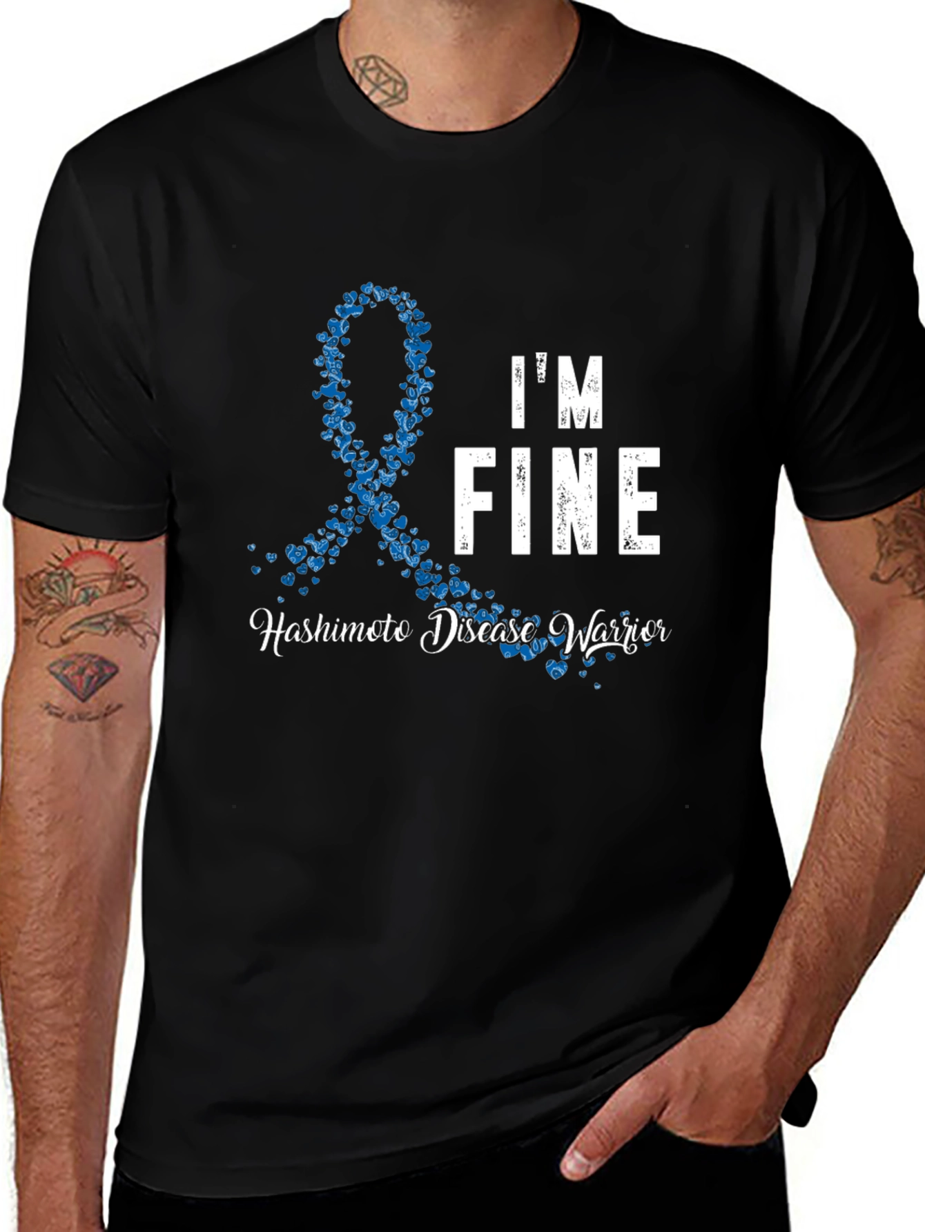 Hashimoto's Disease Warrior Awareness T-Shirt