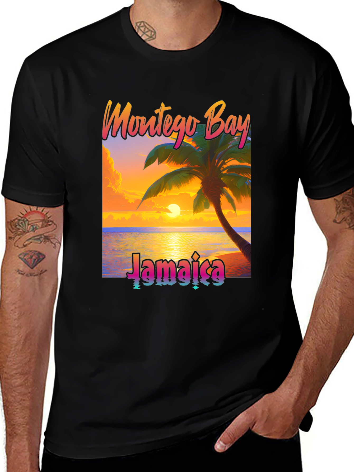 Montego Bay Jamaica Graphic T-Shirt