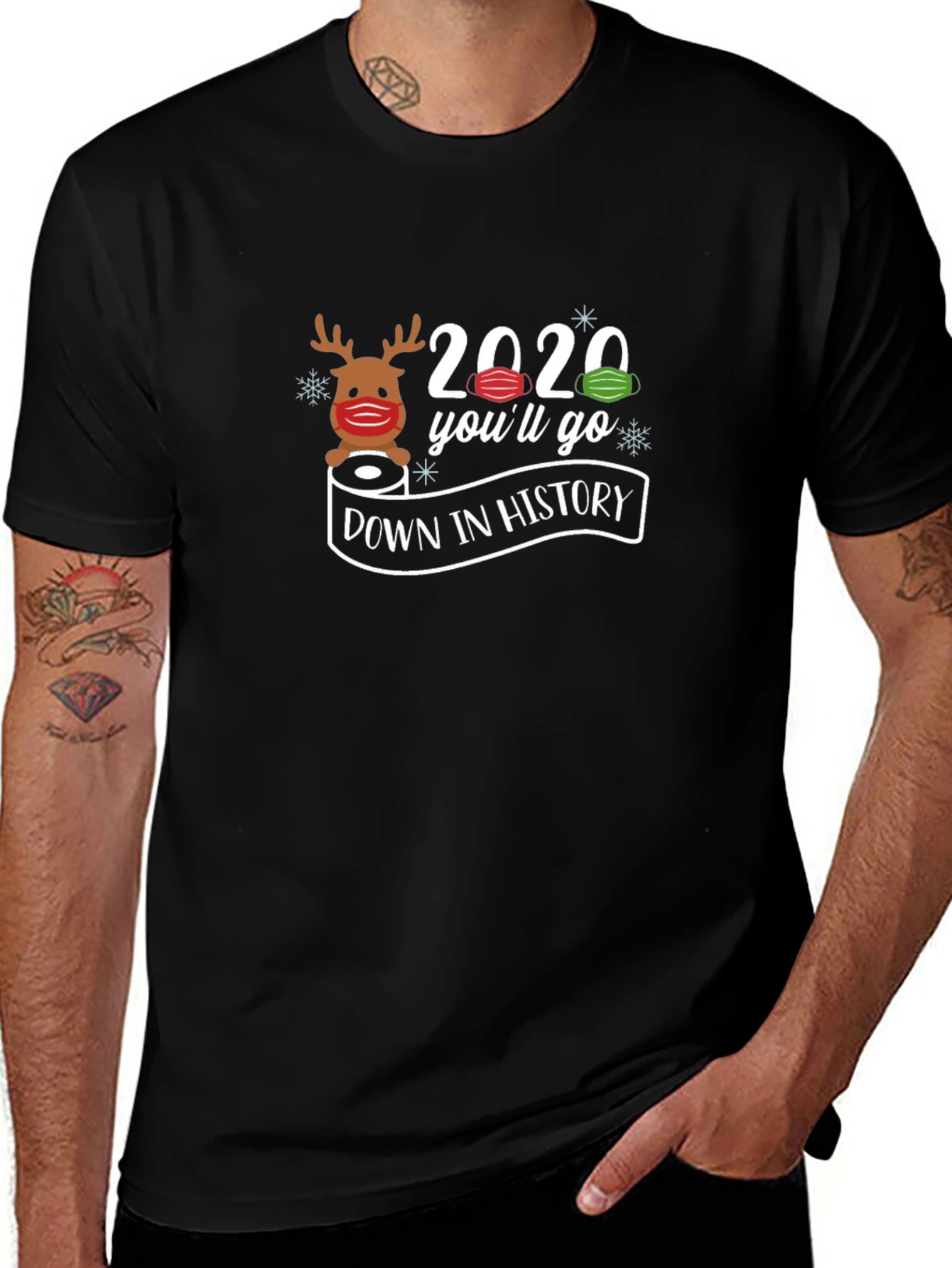 Variant 13 of 2020 Down in History Graphic Tee