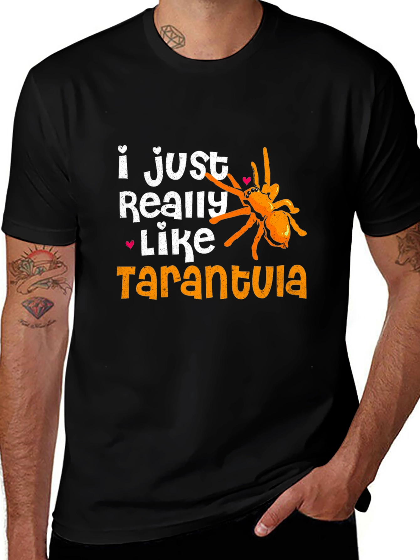 Variant 14 of Tarantula Lover Graphic T-Shirt