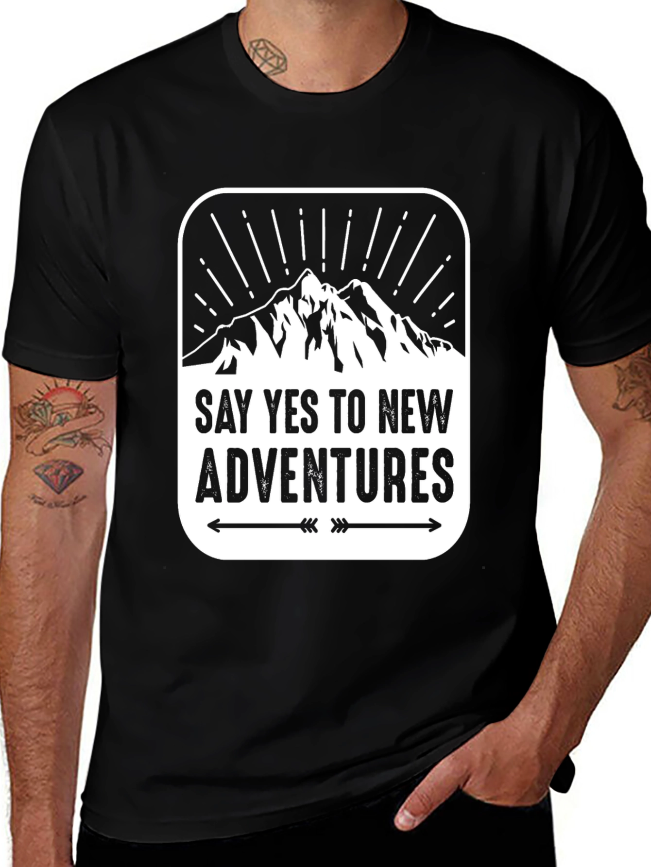Adventure Seeker Graphic Tee - Say Yes to New Adventures!