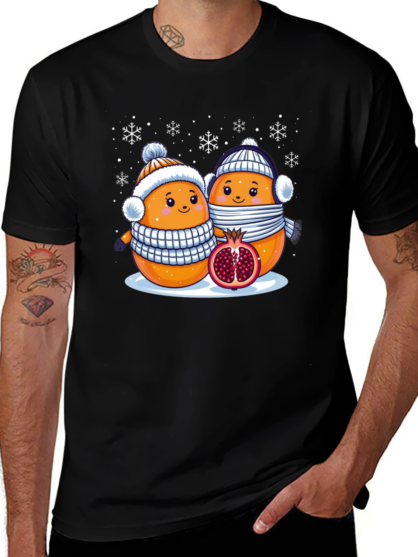 Variant 15 of Festive Fruit Graphic Tee