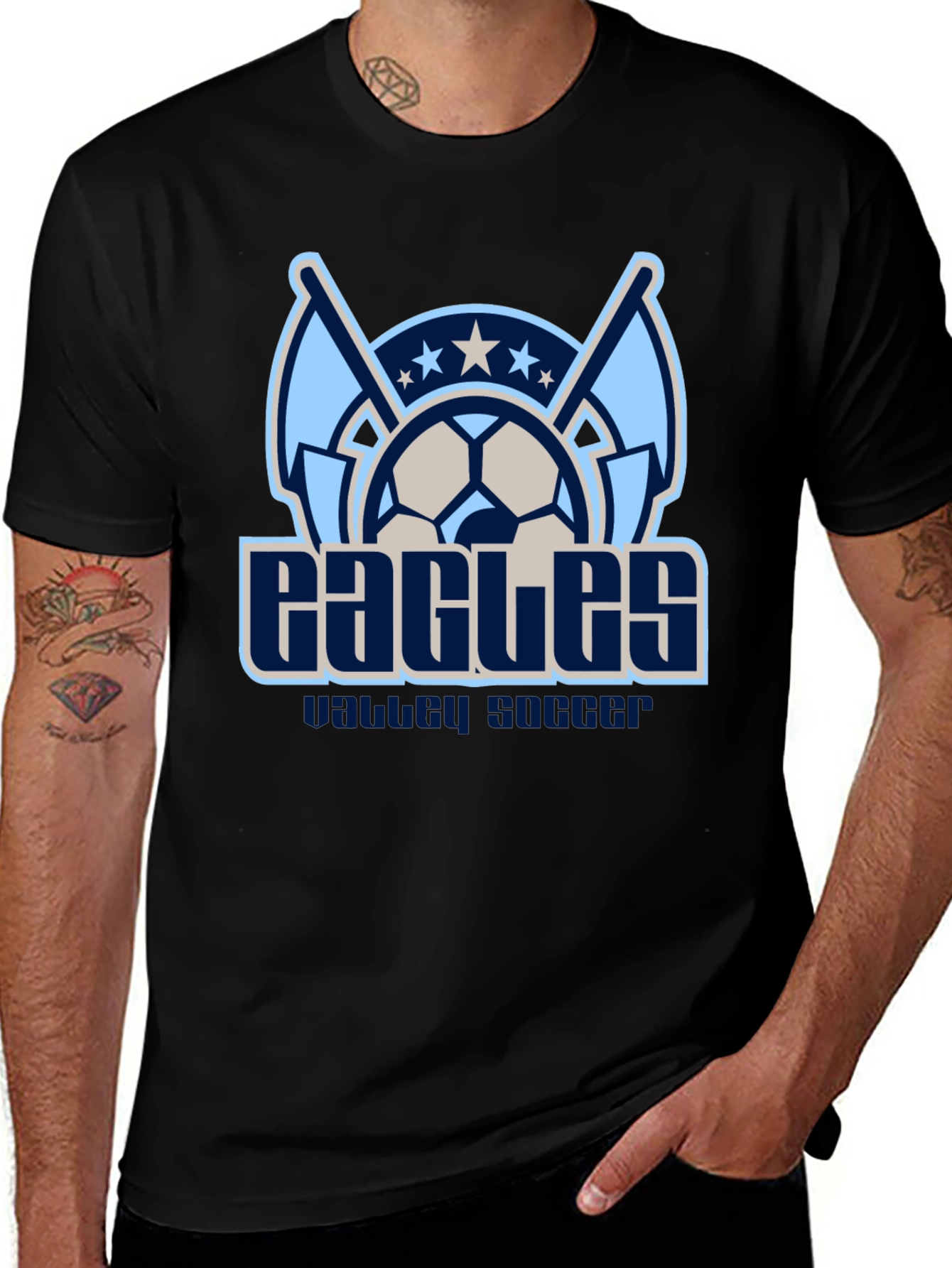 Variant 15 of Eagles Soccer T-Shirt