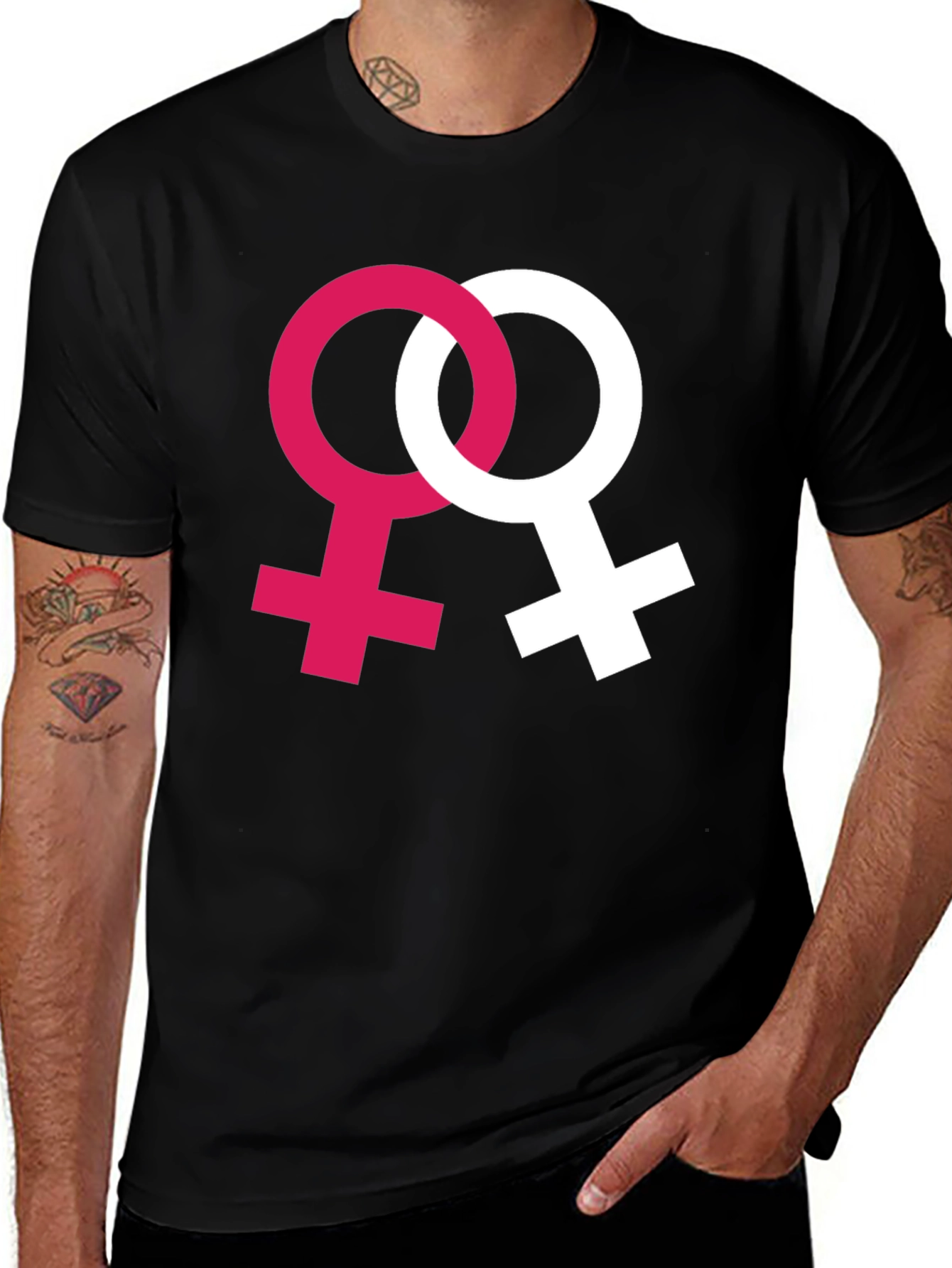 Lesbian Pride T-Shirt - Venus Symbol Tee