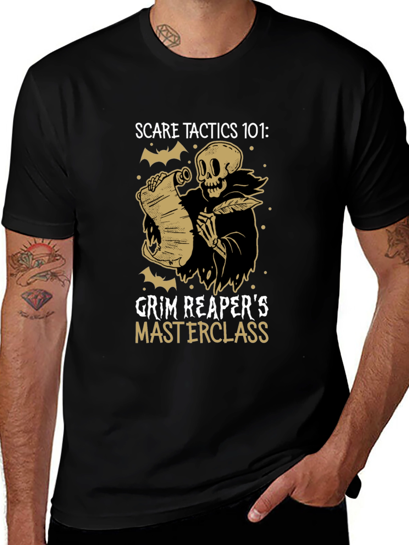 Scare Tactics 101 Grim Reaper T-Shirt