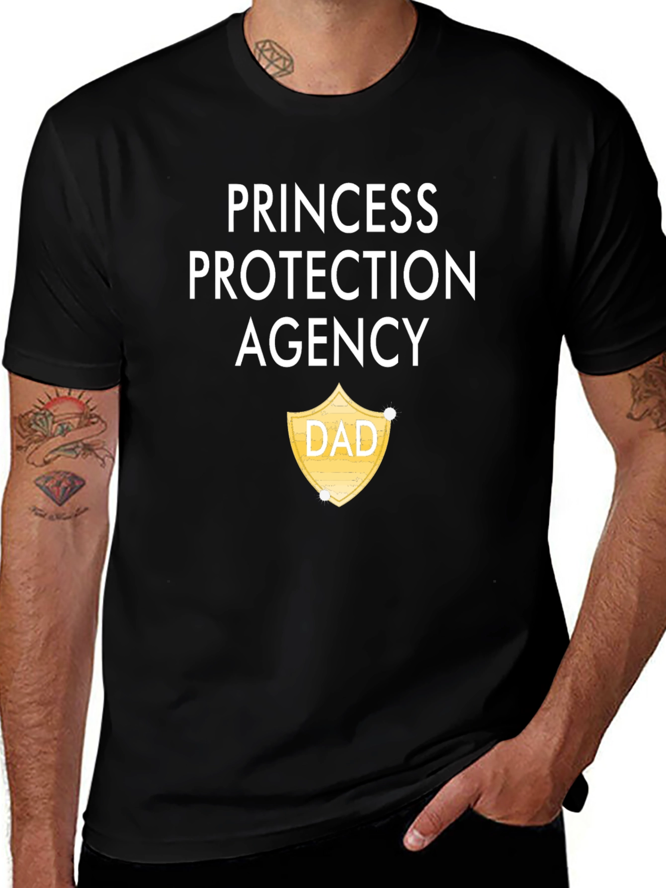 Variant 17 of Princess Protection Agency Dad T-Shirt