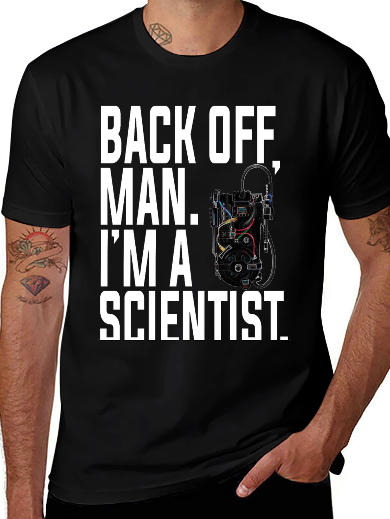 Variant 12 of Back Off Man I'm A Scientist T-Shirt