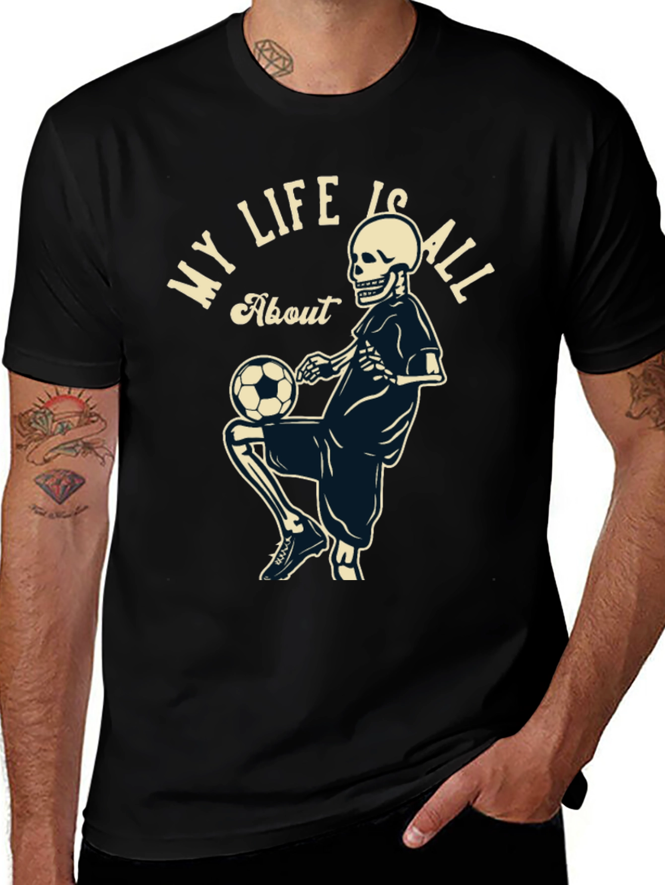 Variant 29 of My Life Is All About Soccer T-Shirt