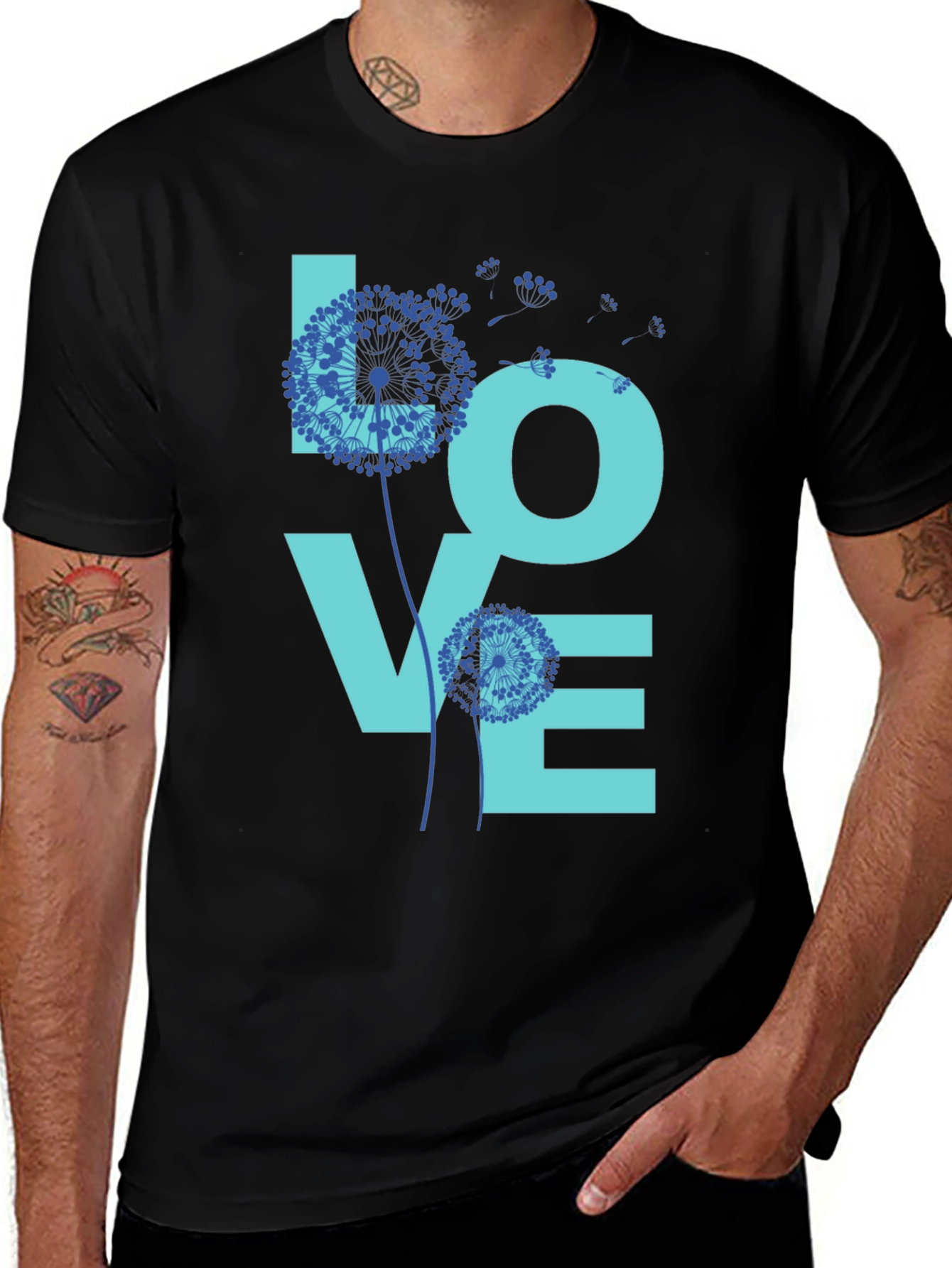 Variant 2 of LOVE Dandelion Graphic T-Shirt