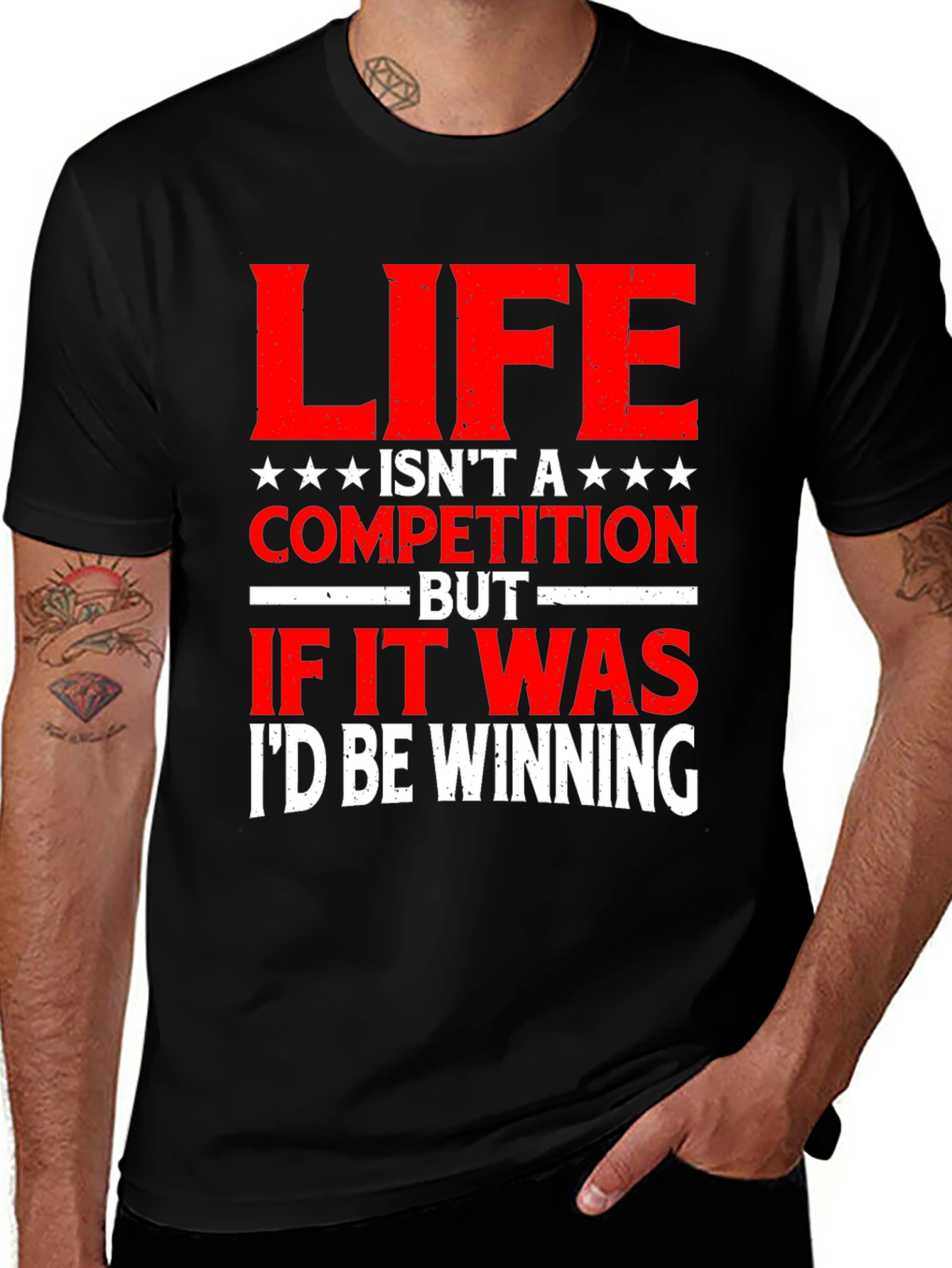 Variant 29 of Life Isn't a Competition T-Shirt