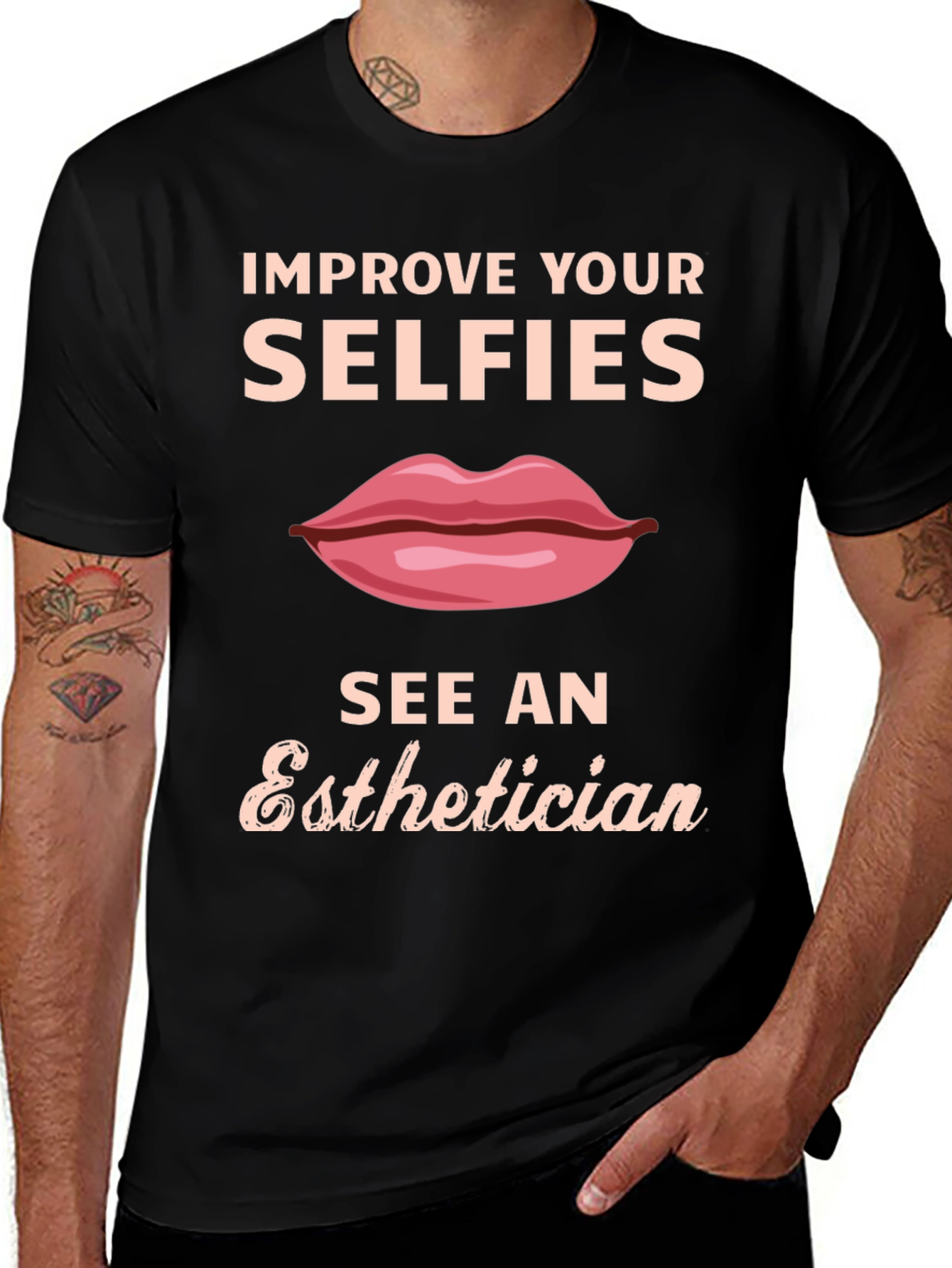 Variant 19 of Improve Your Selfies T-Shirt
