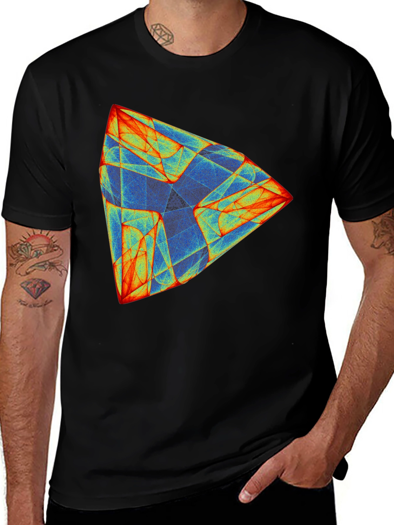 Variant 27 of Fractal Design Men's T-Shirt
